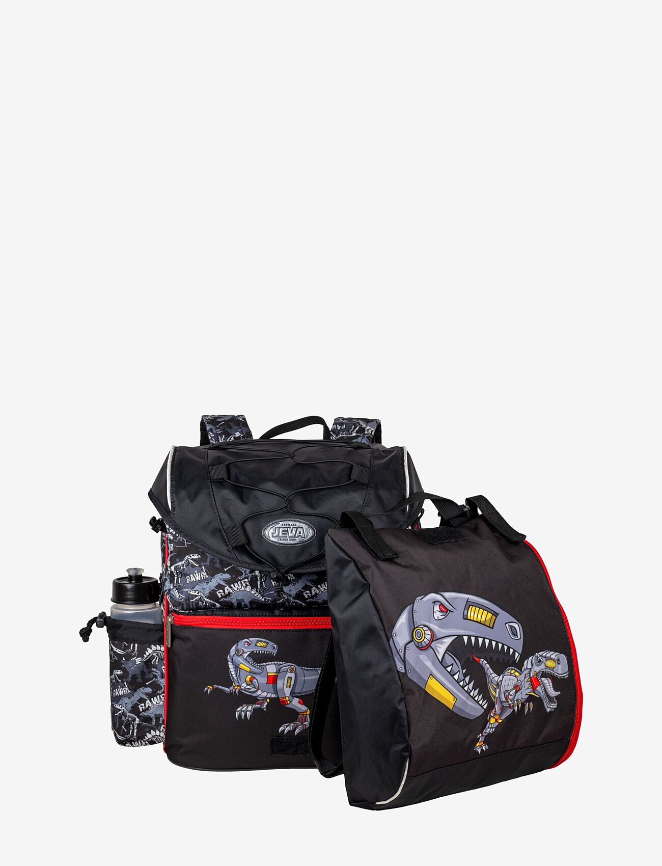 JEVA - INTERMEDIATE - school bags - dinosaur robot - 2