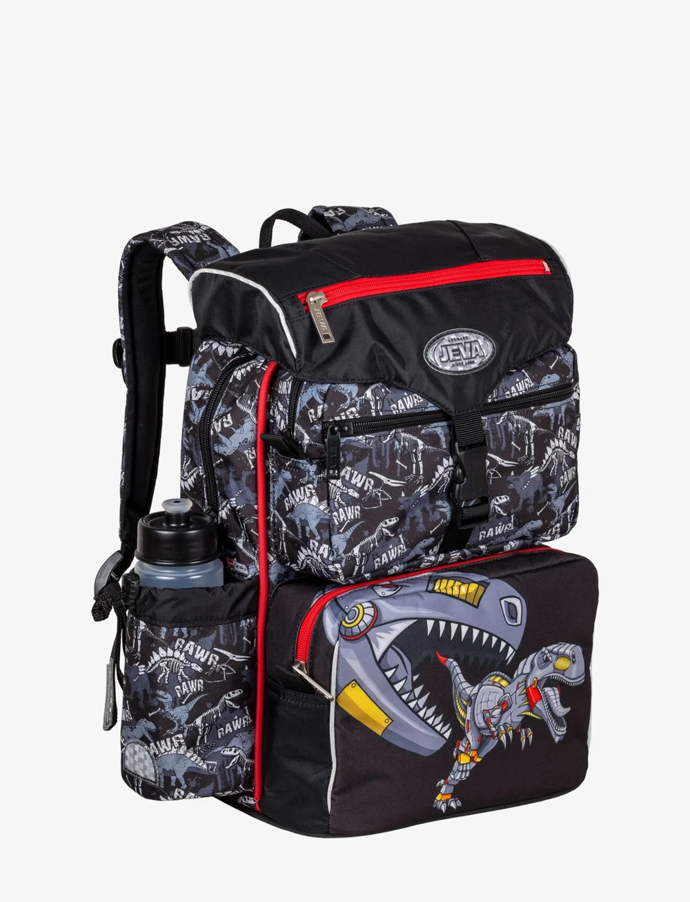 JEVA - BEGINNERS - schultaschen - dinosaur robot - 5