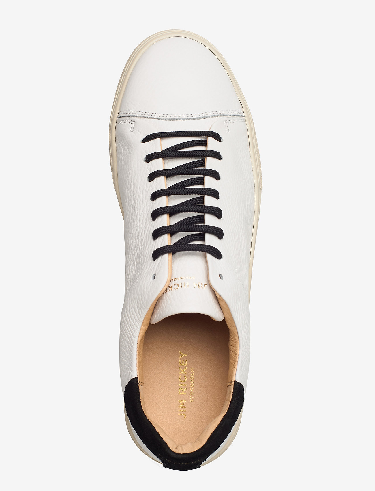 Jim Rickey - PULP CAP TOE - TUMBLED LEATHER / SUEDE - white/black - 3
