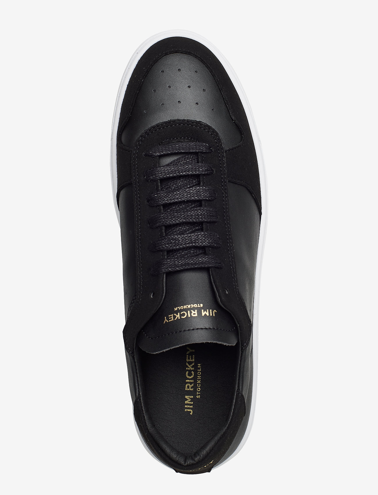 Jim Rickey - WING - VEGAN SUEDE/VEGAN LEATHER - black - 3