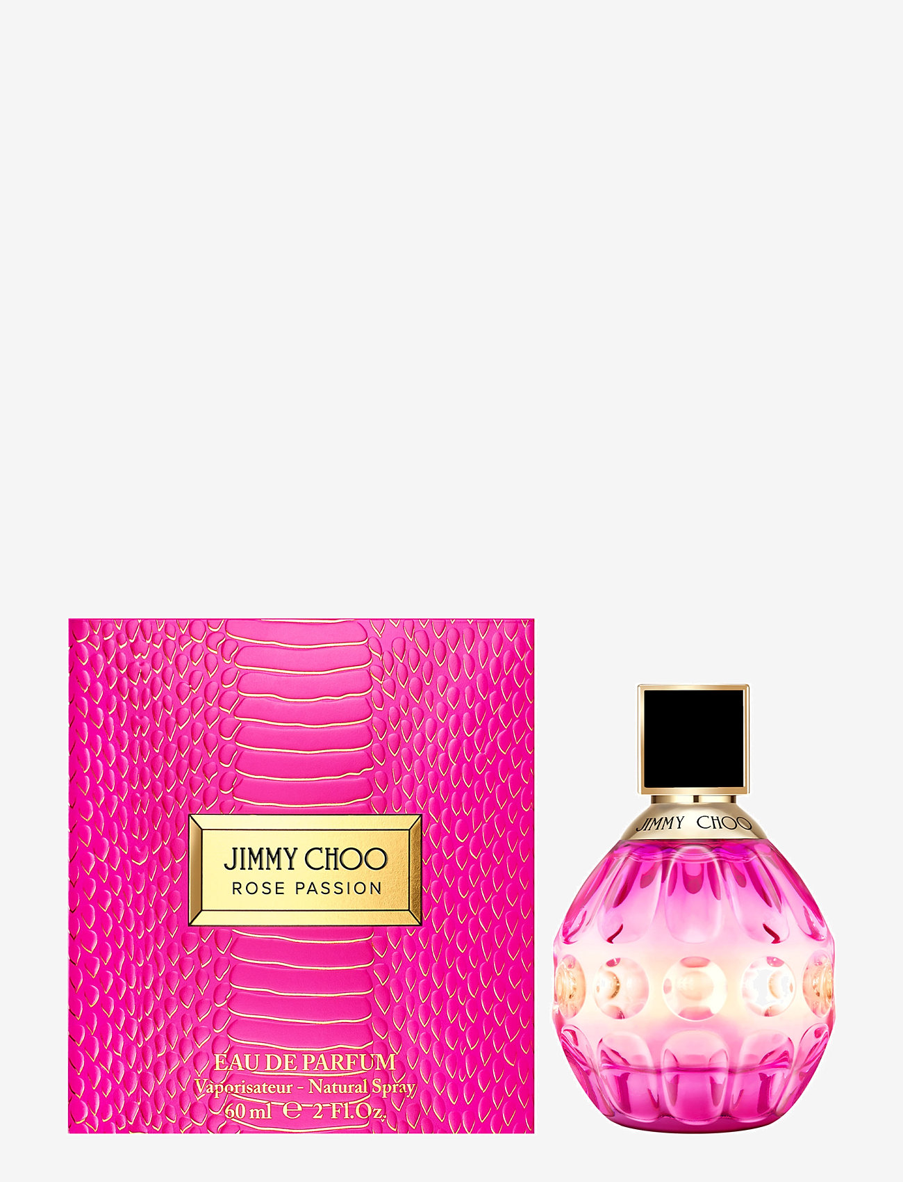 Jimmy Choo - JIMMY CHOO Rose Passion Eau de parfum 60 ML - parfym  - clear - 1