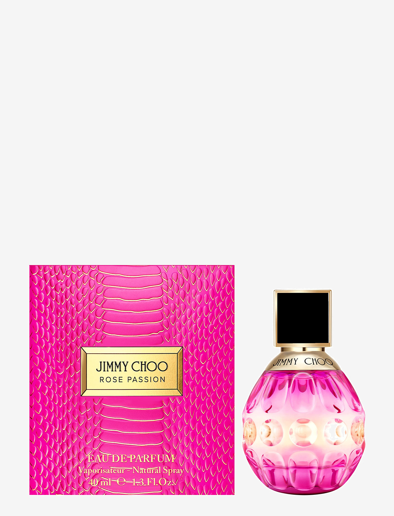 Jimmy Choo - JIMMY CHOO Rose Passion Eau de parfum 40 ML - rejsestørrelser & kits  - clear - 1