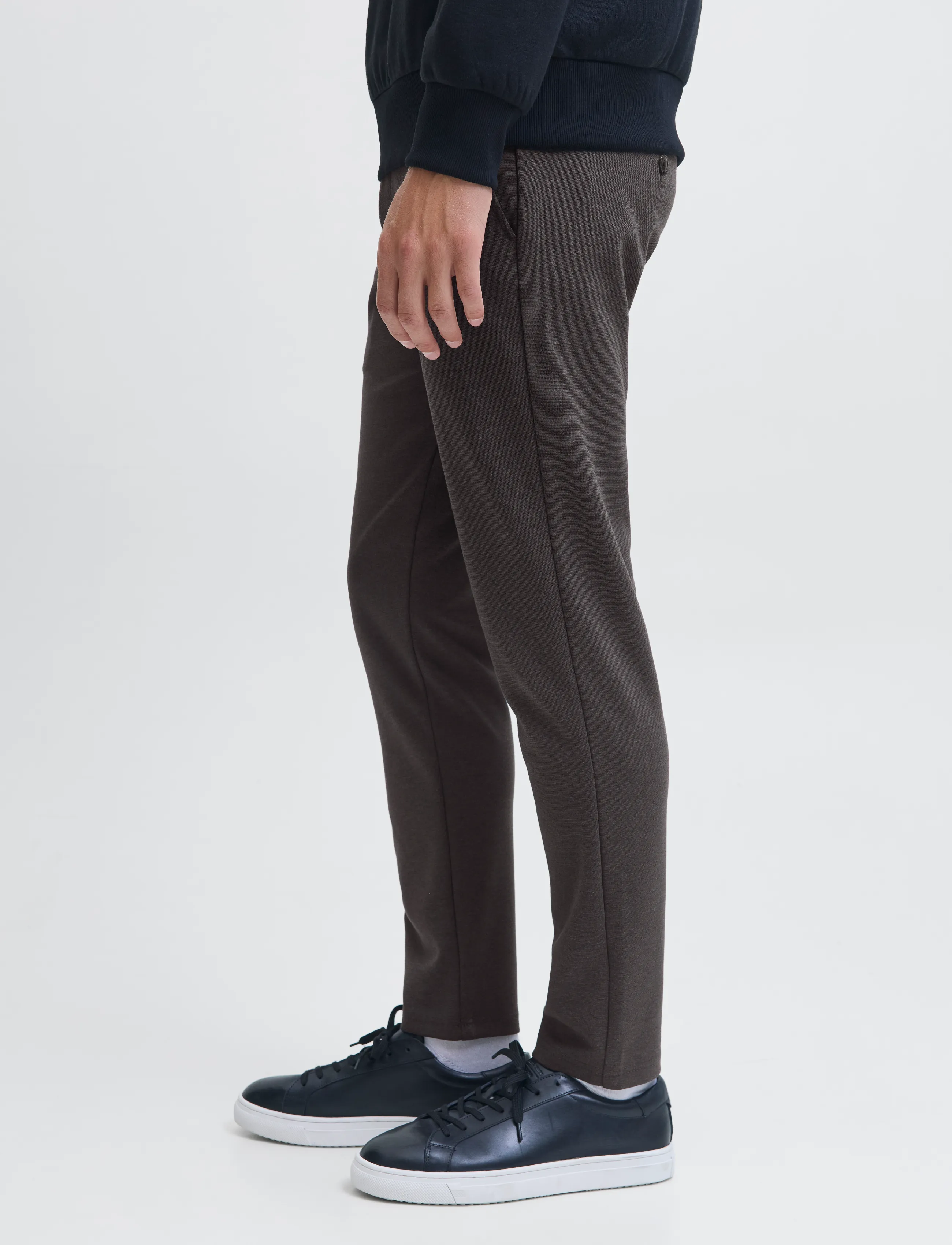 JJ REBEL - JREBMICHAEL SLIM PREP NOOS - madalaimad hinnad - dark grey melange - 5