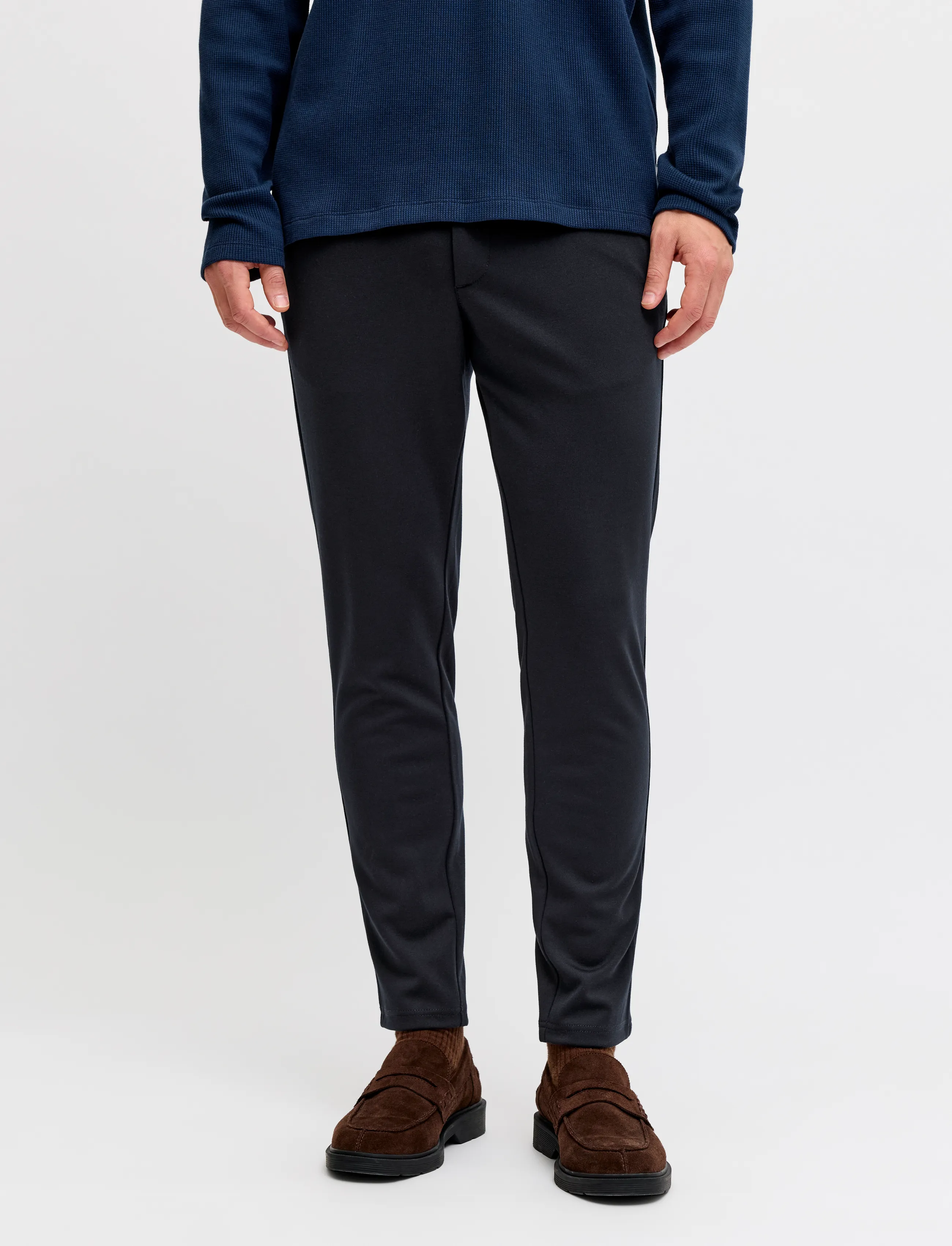 JJ REBEL JREBMICHAEL SLIM PREP NOOS - Kläder - NAVY BLAZER / navy