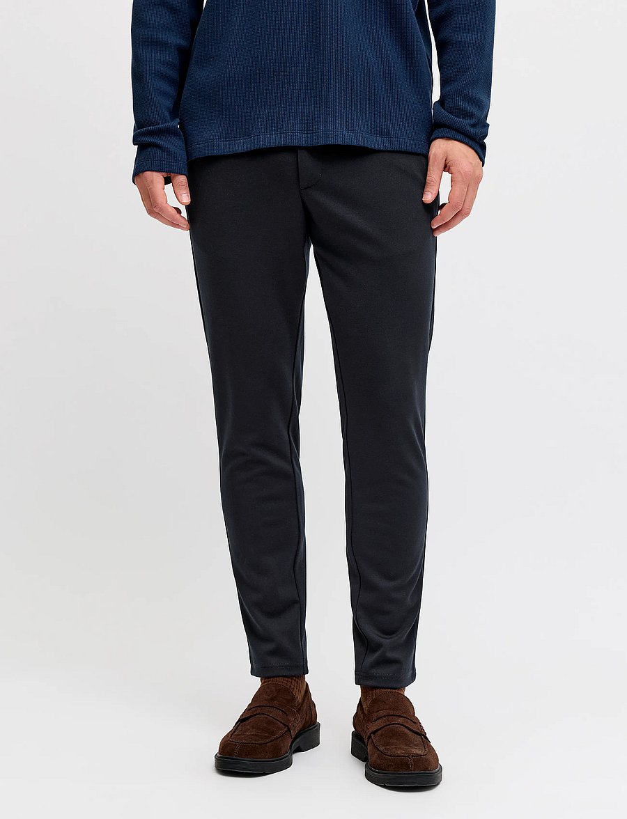 JJ REBEL - JREBMICHAEL SLIM PREP NOOS - chinos - navy blazer - 0