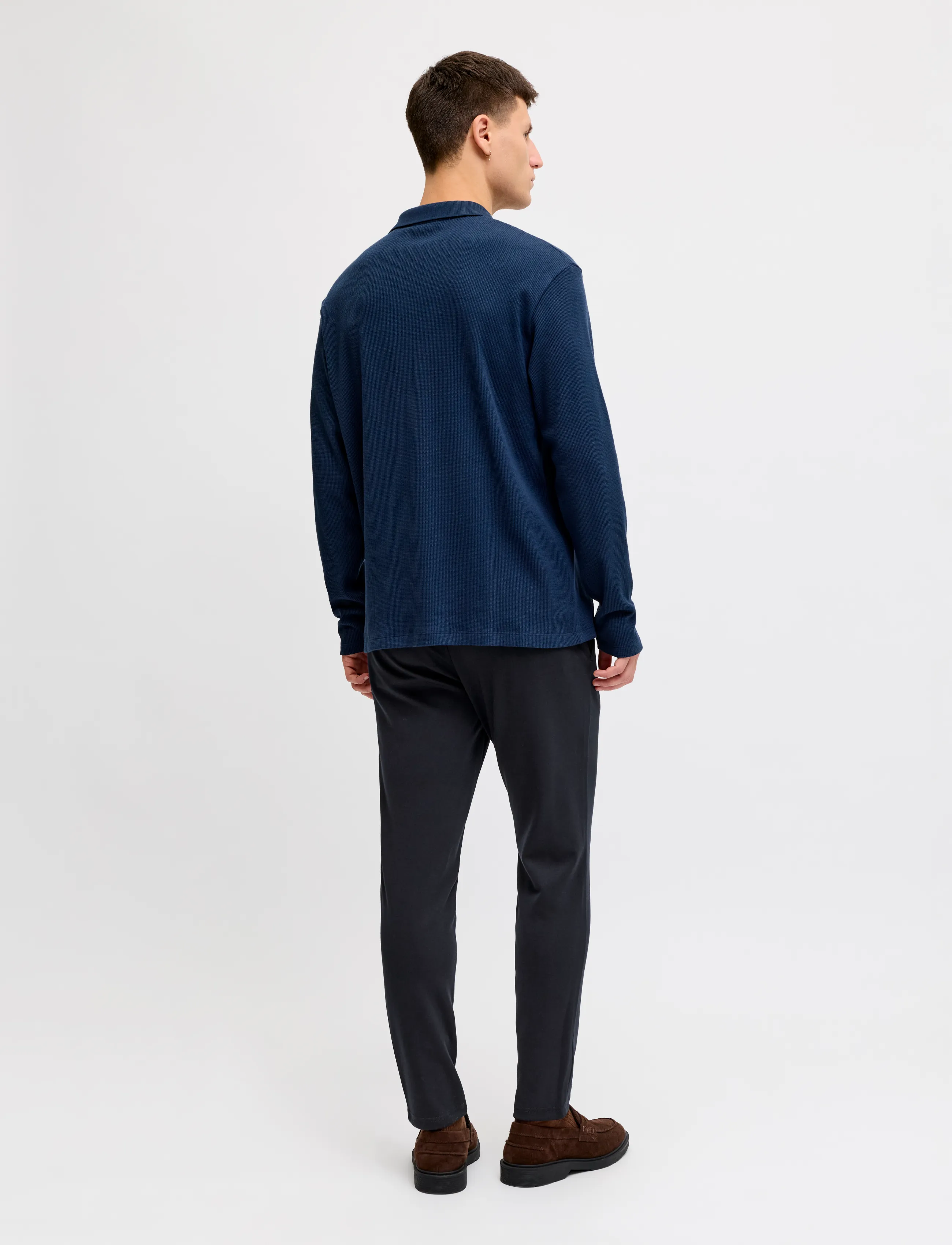 JJ REBEL - JREBMICHAEL SLIM PREP NOOS - chinos - navy blazer - 3
