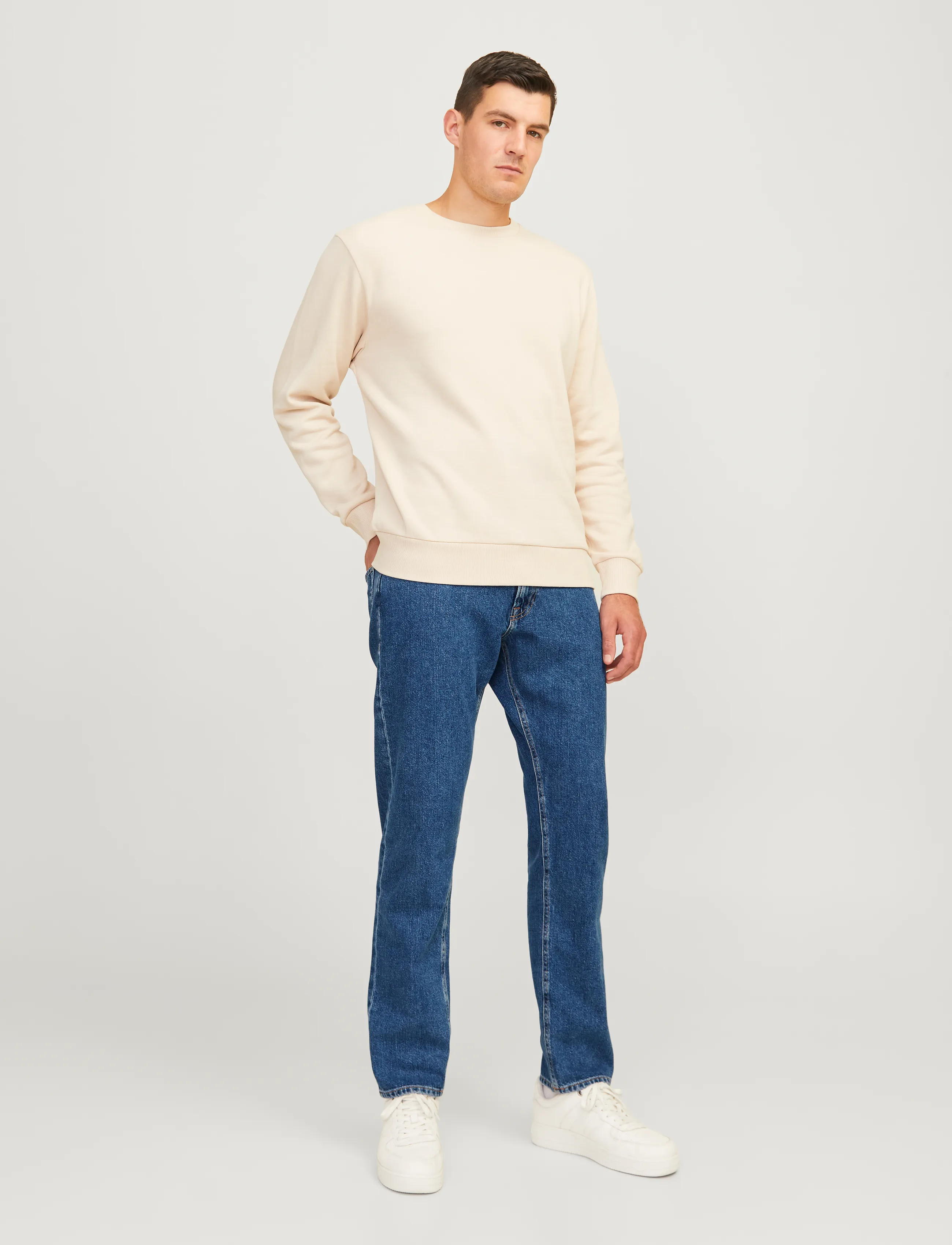 JJ REBEL - JREBRYAN JJCRAFT AT 635 NOOS - bukser & jeans - blue denim - 4