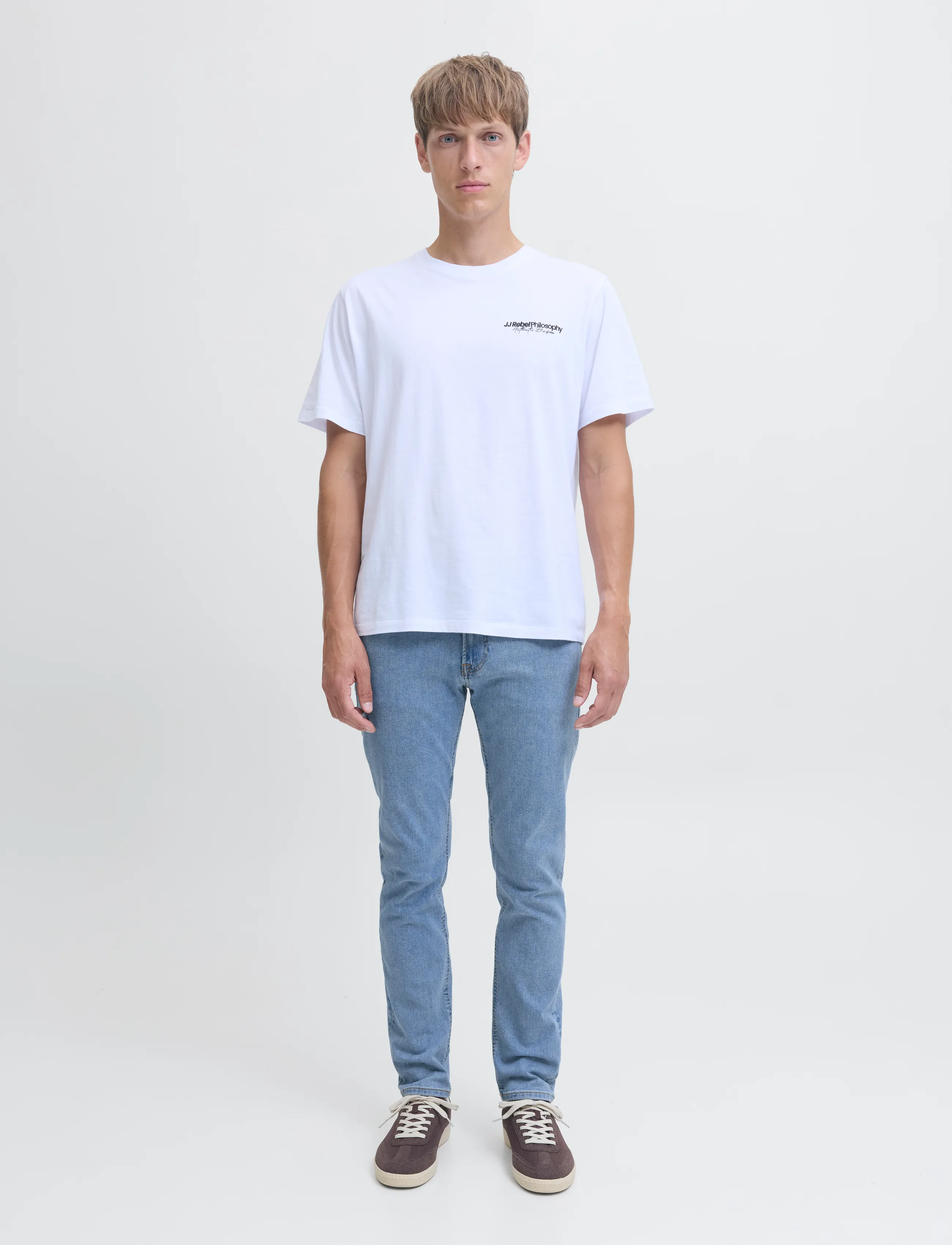 JJ REBEL - JREBLUKE JJCRAFT AT 761 NOOS - hosen & jeans - blue denim - 4
