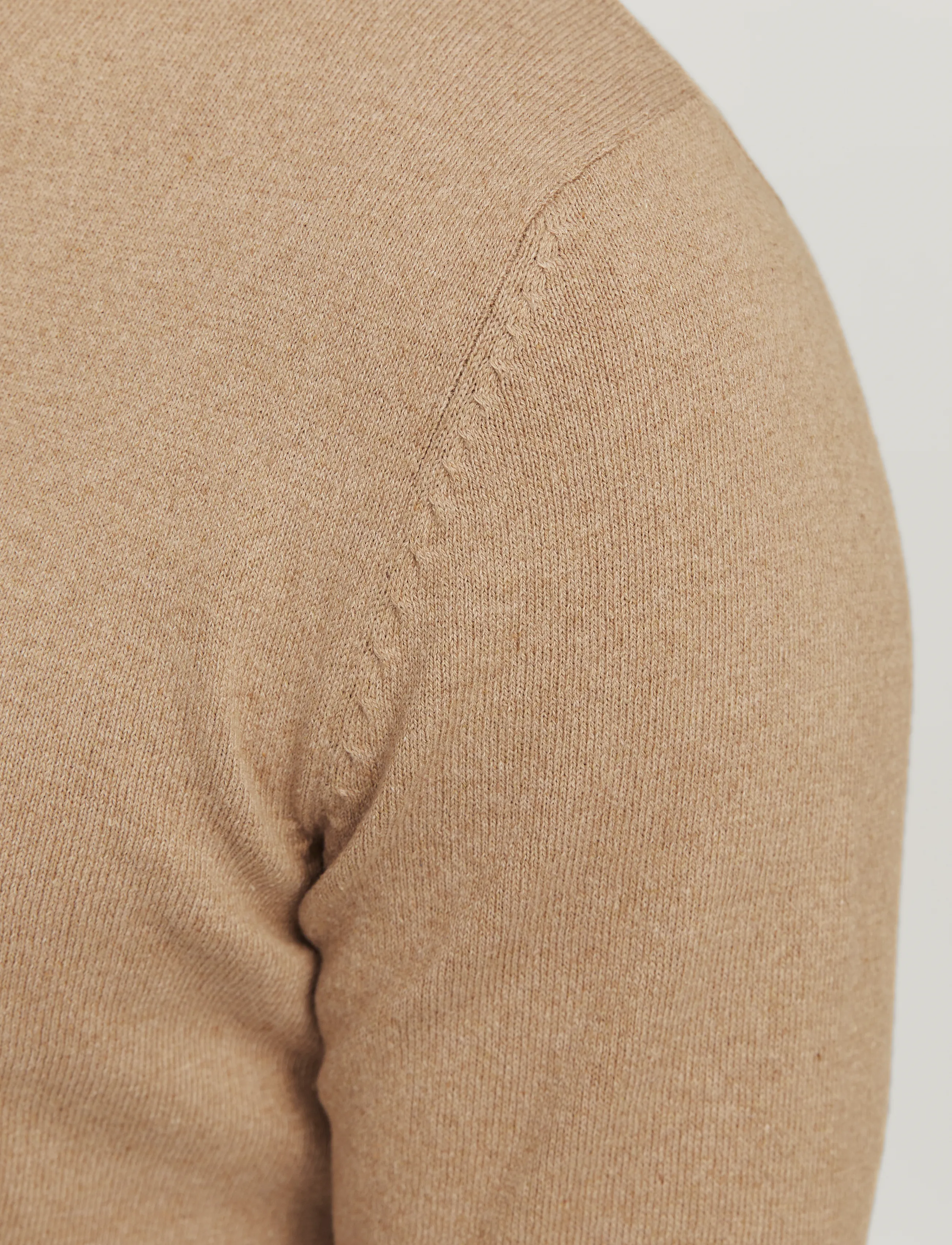 JJ REBEL JREBCALLUM KNIT CREW NECK NOOS - Streetstyle - CROCKERY / beige