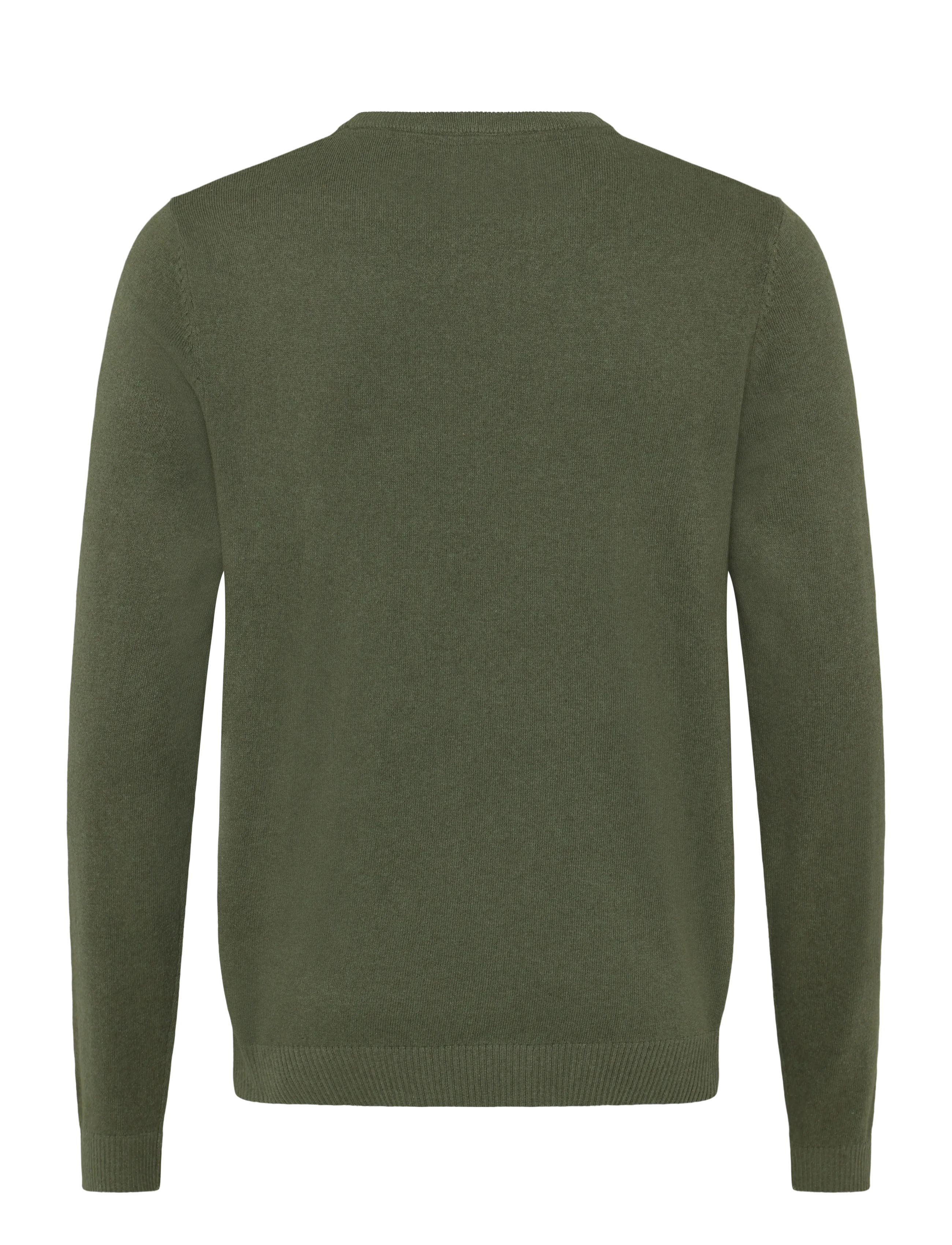 JJ REBEL - JREBCALLUM KNIT CREW NECK NOOS - laveste priser - forest night - 2
