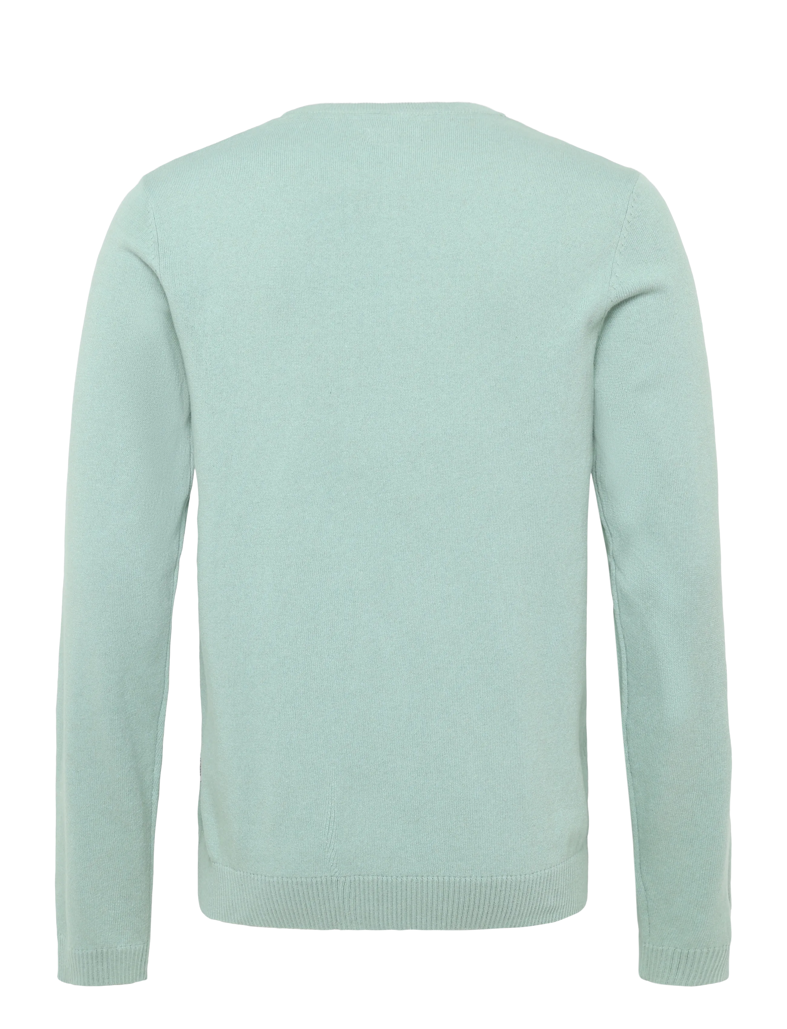 JJ REBEL - JREBCALLUM KNIT CREW NECK NOOS - laveste priser - iceberg green - 2