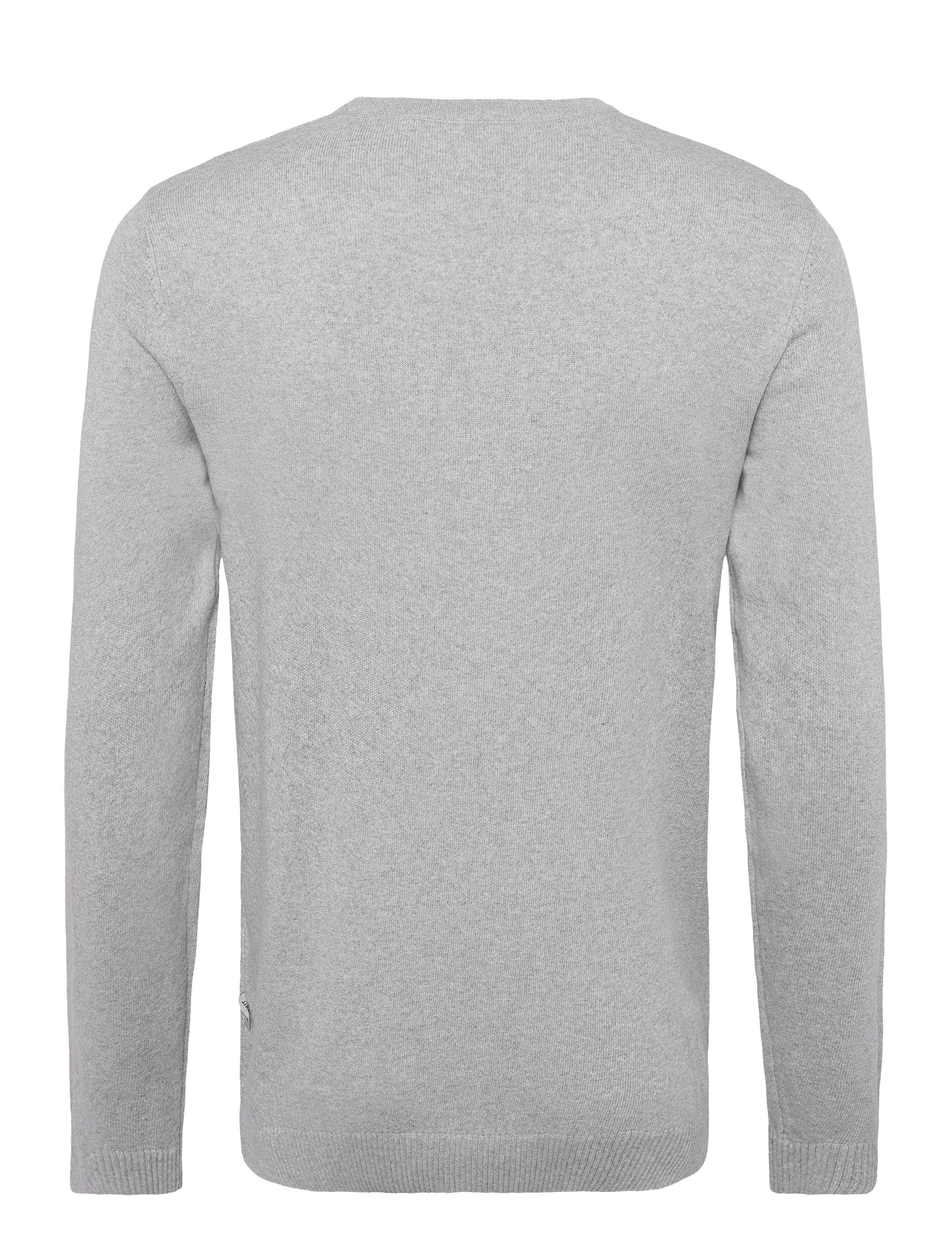 JJ REBEL - JREBCALLUM KNIT CREW NECK NOOS - laveste priser - light grey melange - 2
