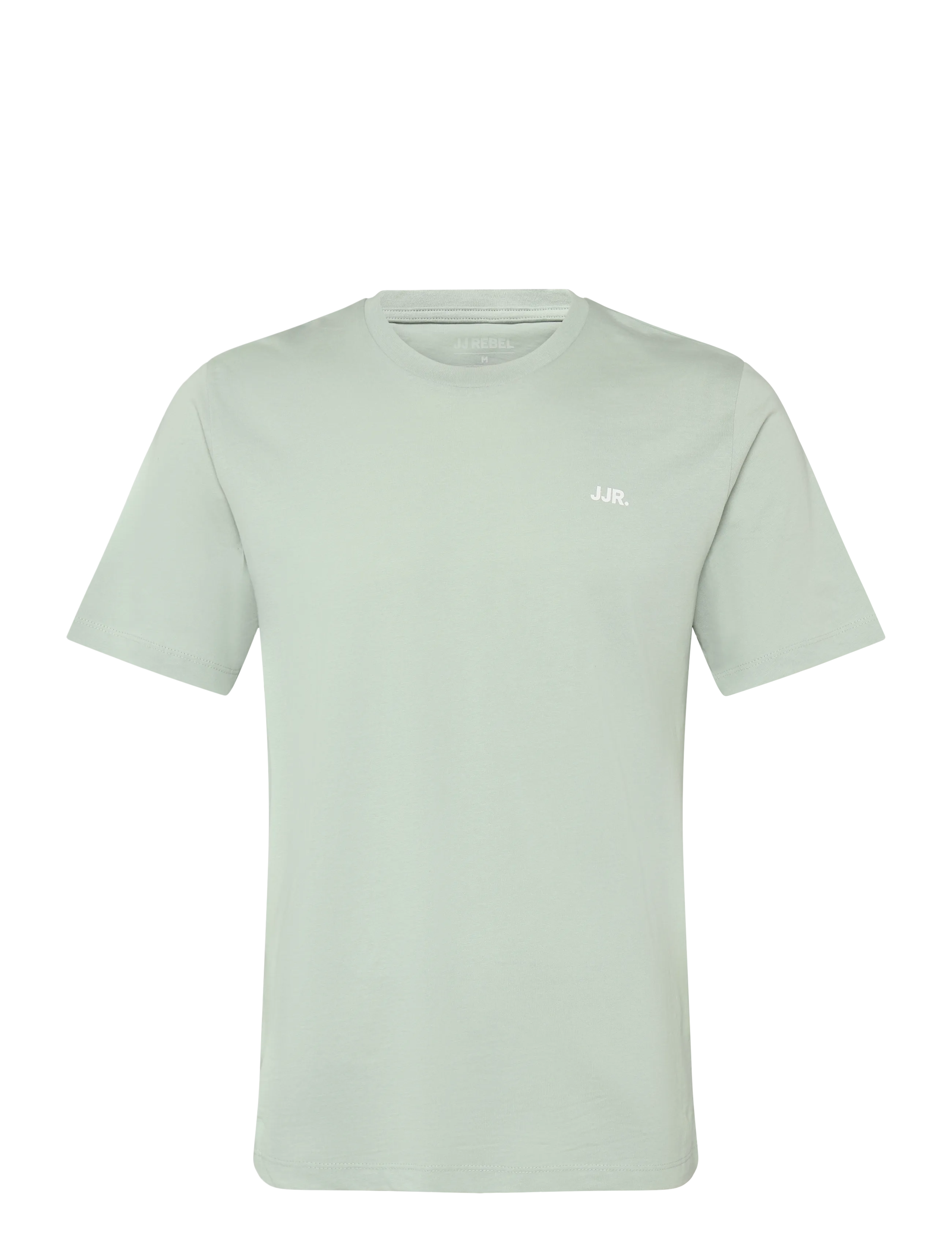 JJ REBEL JREBREBEL LOGO TEE SS CREW NECK NOOS - T-Shirts - AQUA GRAY / grey