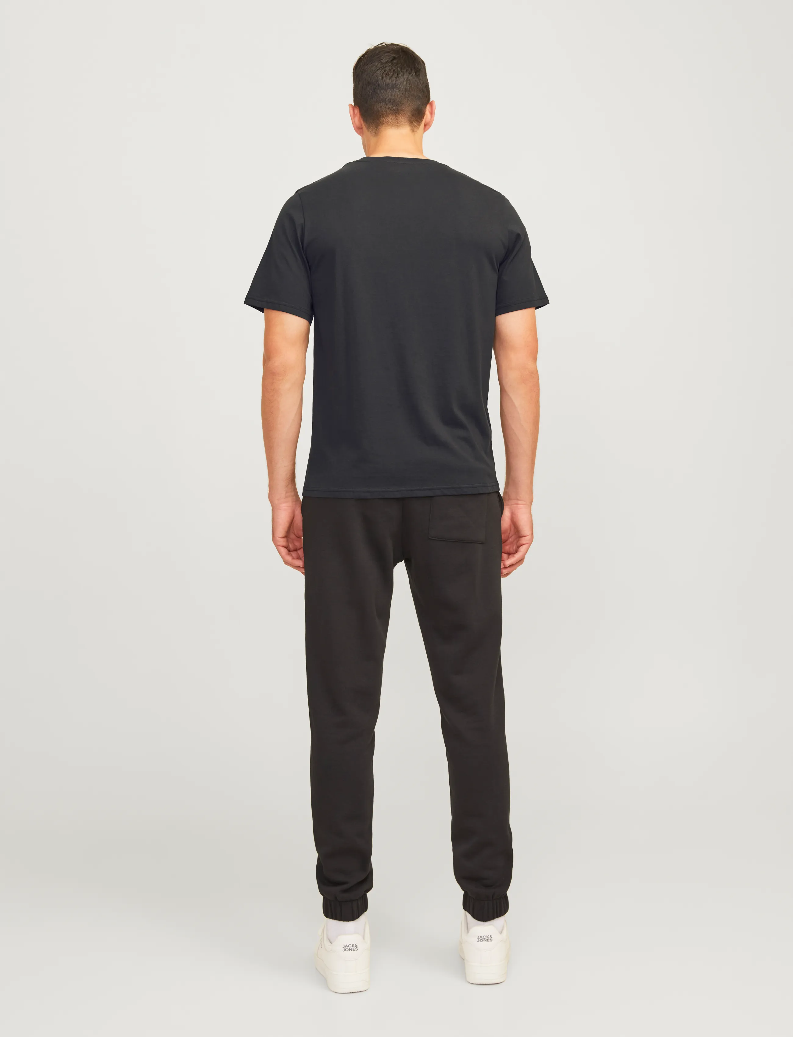 JJ REBEL - JREBREBEL LOGO TEE SS CREW NECK NOOS - madalaimad hinnad - black - 3