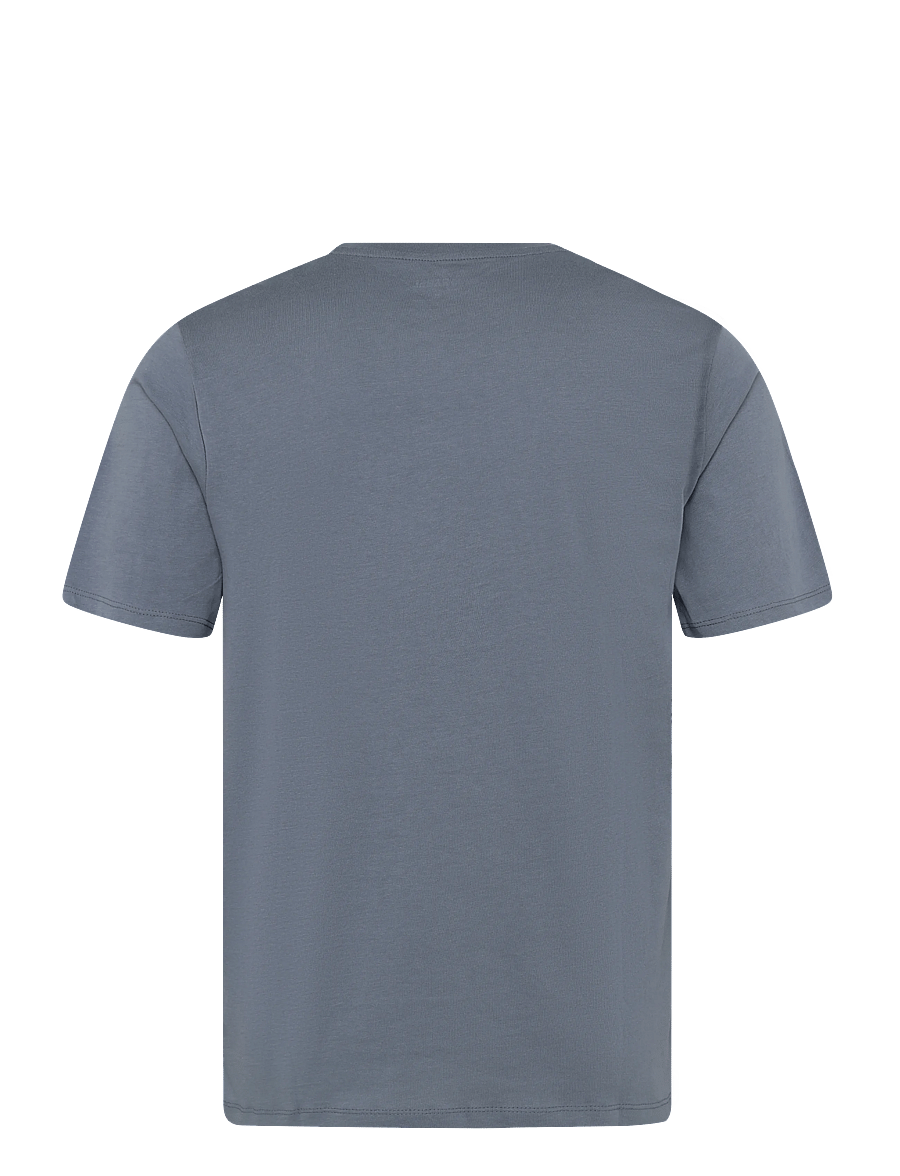 JJ REBEL - JREBREBEL LOGO TEE SS CREW NECK NOOS - lühikeste varrukatega t-särgid - folkstone gray - 2