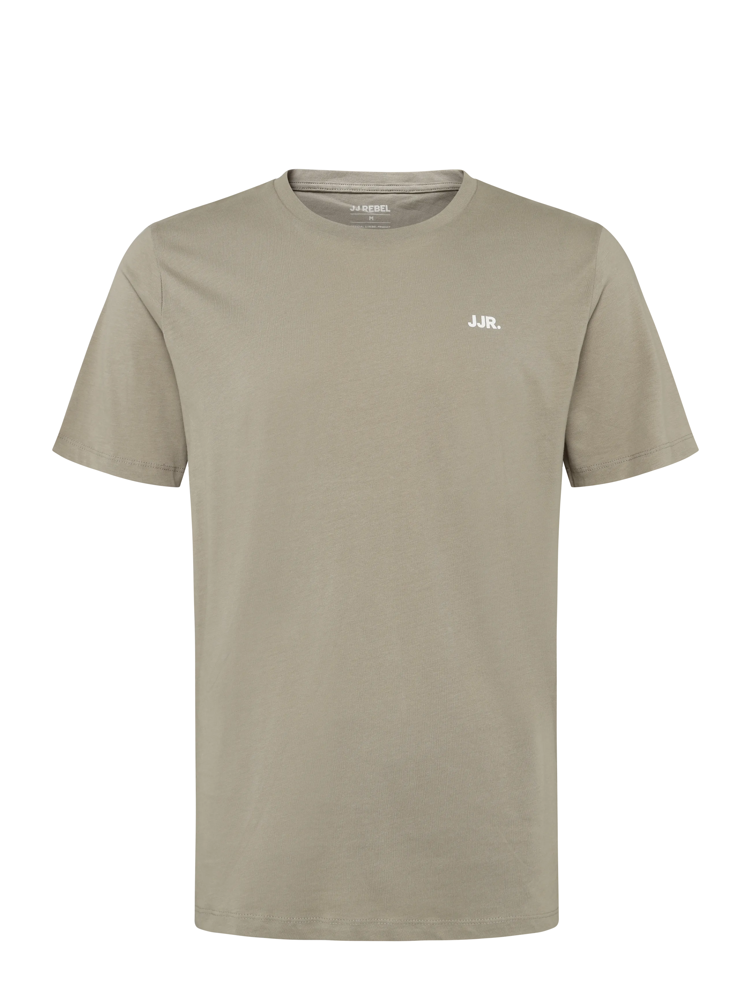 JJ REBEL JREBREBEL LOGO TEE SS CREW NECK NOOS - T-shirts - ROASTED CASHEW / beige