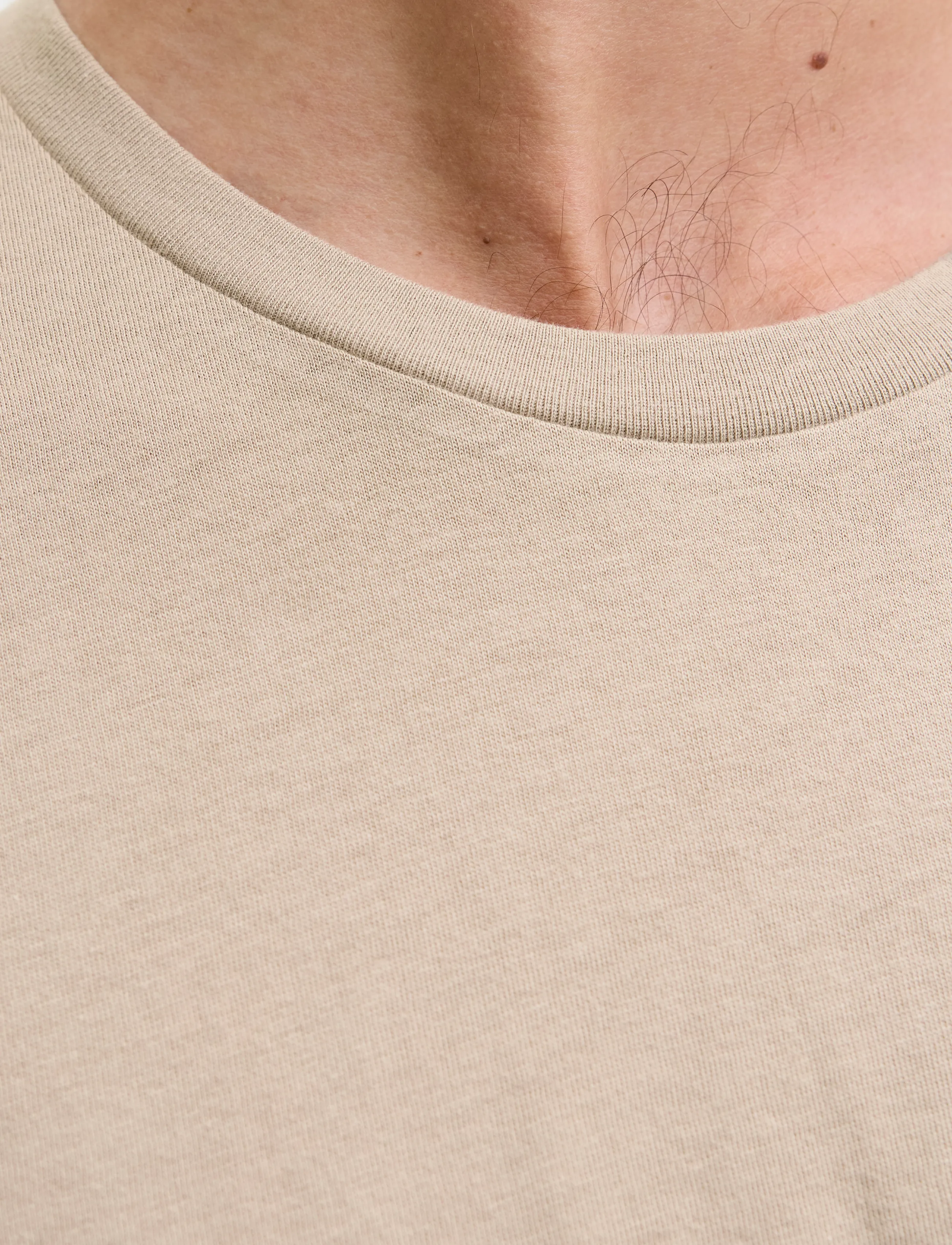 JJ REBEL - JREBREBEL LOGO TEE SS CREW NECK NOOS - die niedrigsten preise - roasted cashew - 5