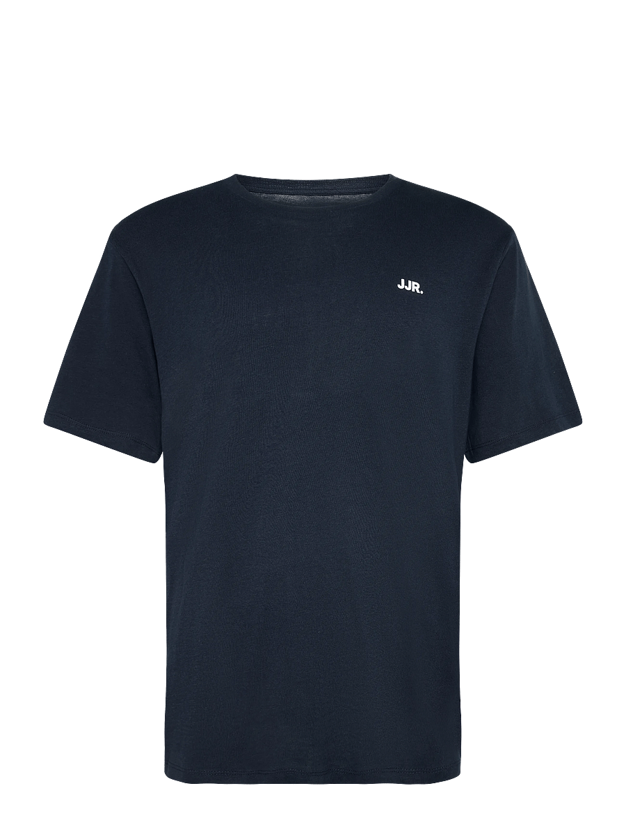 JJ REBEL - JREBREBEL LOGO TEE SS CREW NECK NOOS - lühikeste varrukatega t-särgid - sky captain - 1