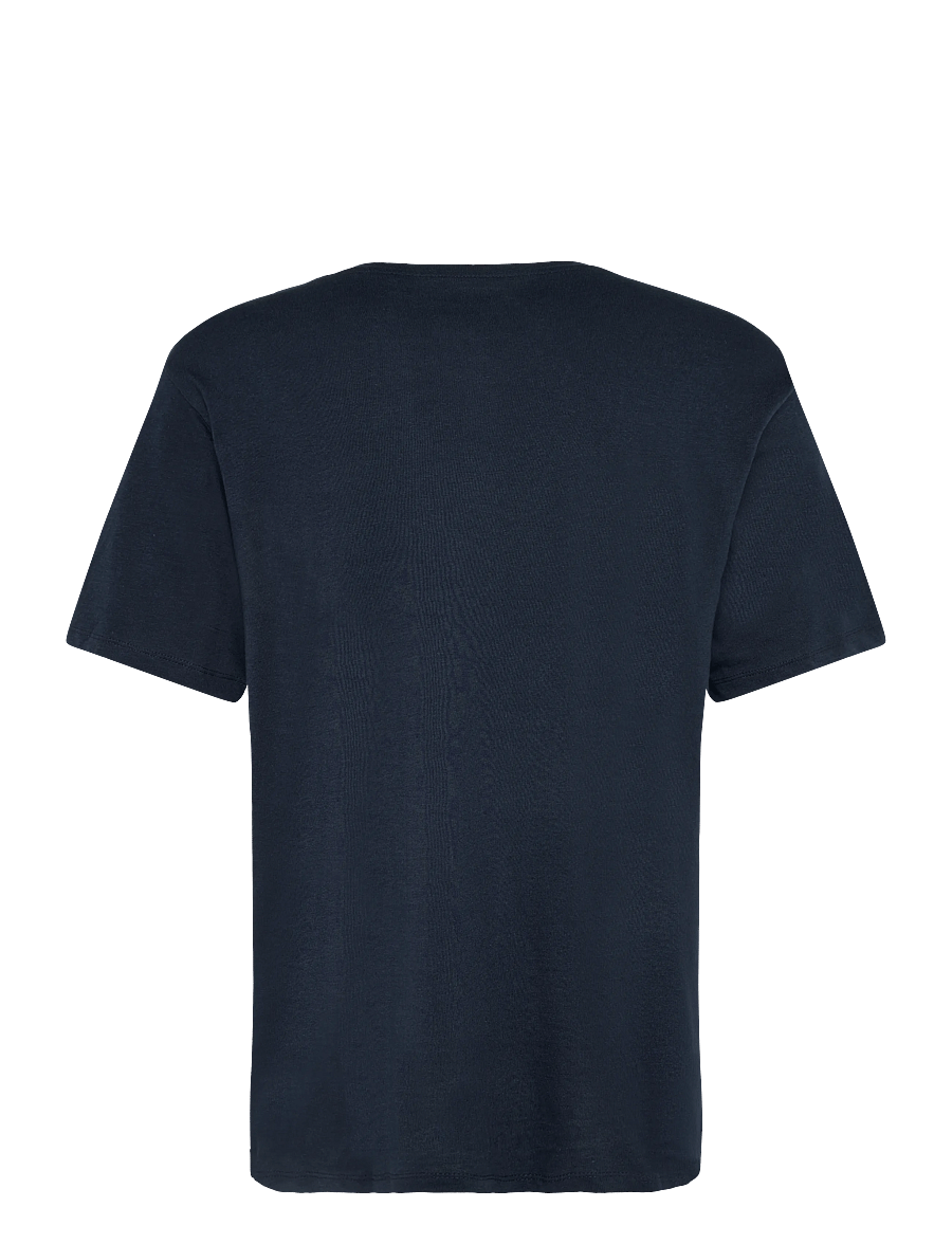JJ REBEL - JREBREBEL LOGO TEE SS CREW NECK NOOS - lühikeste varrukatega t-särgid - sky captain - 2
