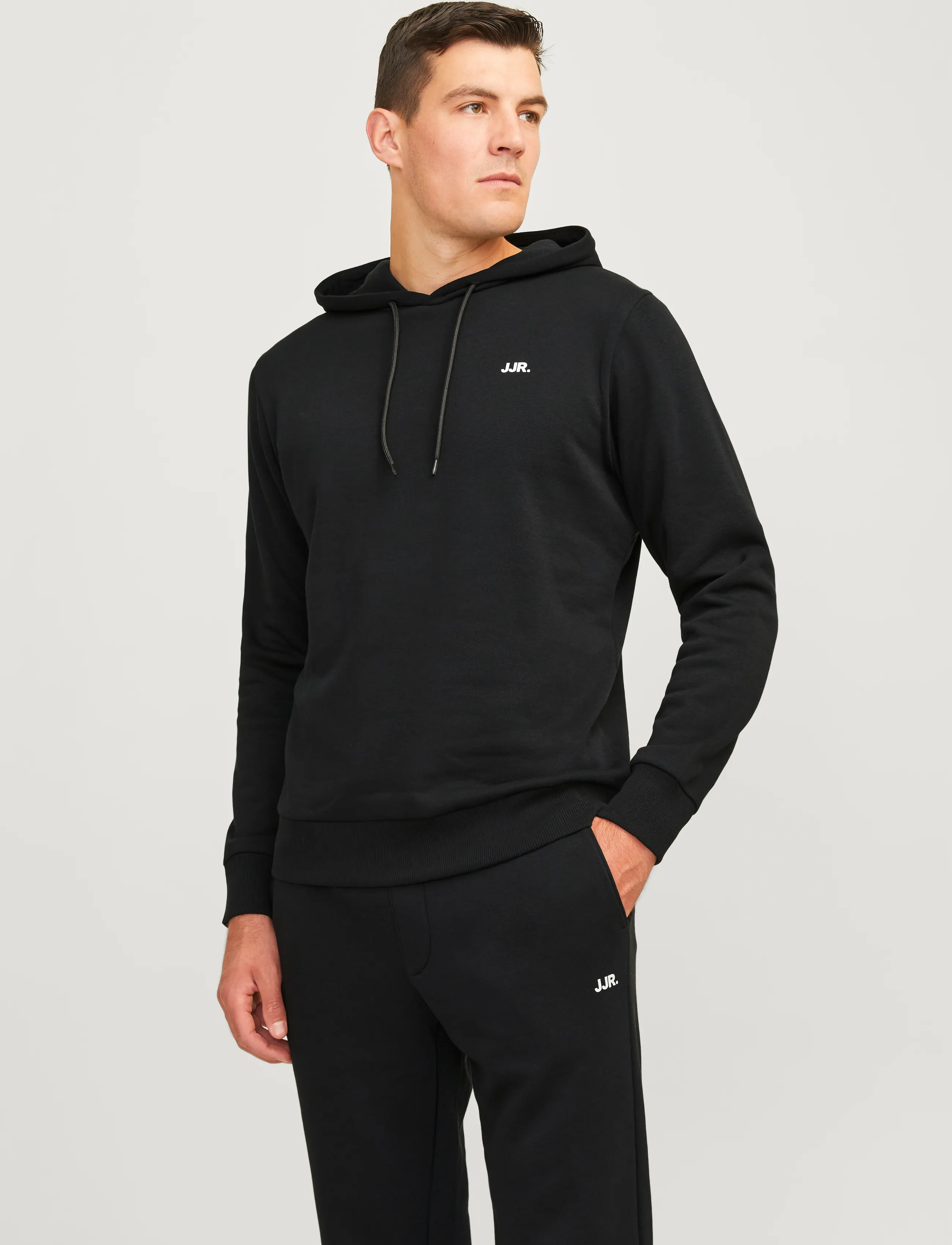 JJ REBEL JREBREBEL LOGO SWEAT HOOD NOOS - JJ REBEL - BLACK / black