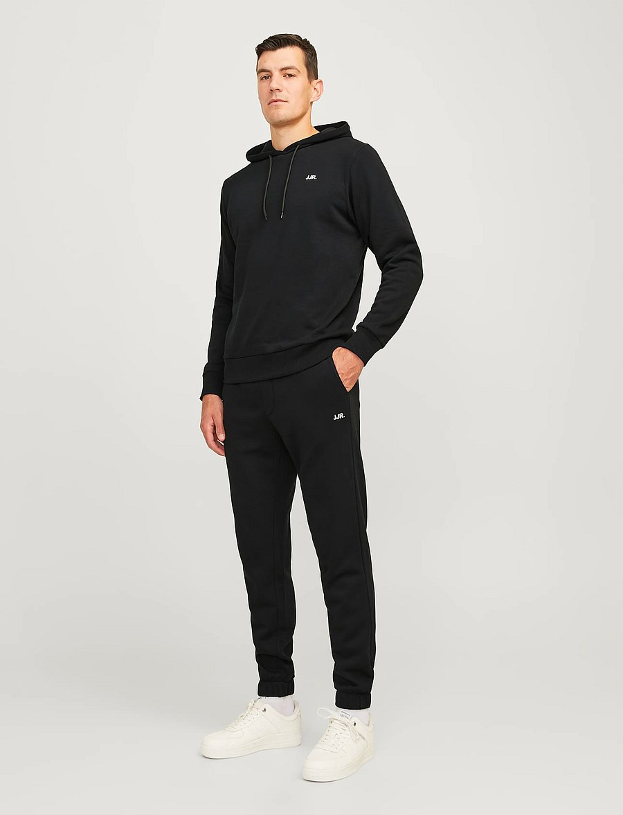 JJ REBEL - JREBREBEL LOGO SWEAT HOOD NOOS - black - 4