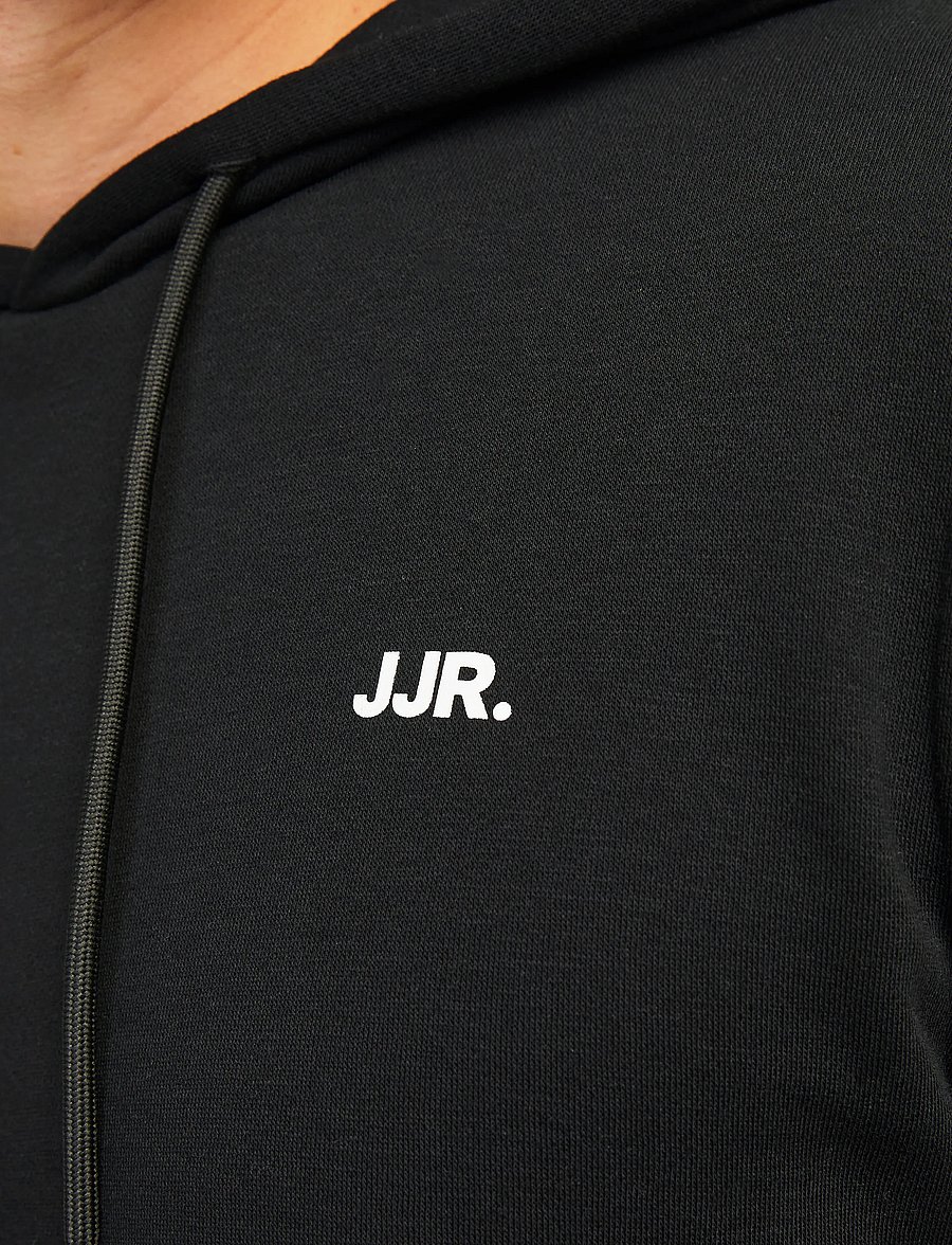 JJ REBEL - JREBREBEL LOGO SWEAT HOOD NOOS - black - 5