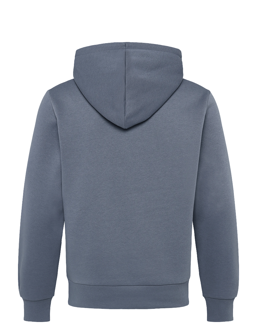 JJ REBEL - JREBREBEL LOGO SWEAT HOOD NOOS - folkstone gray - 2