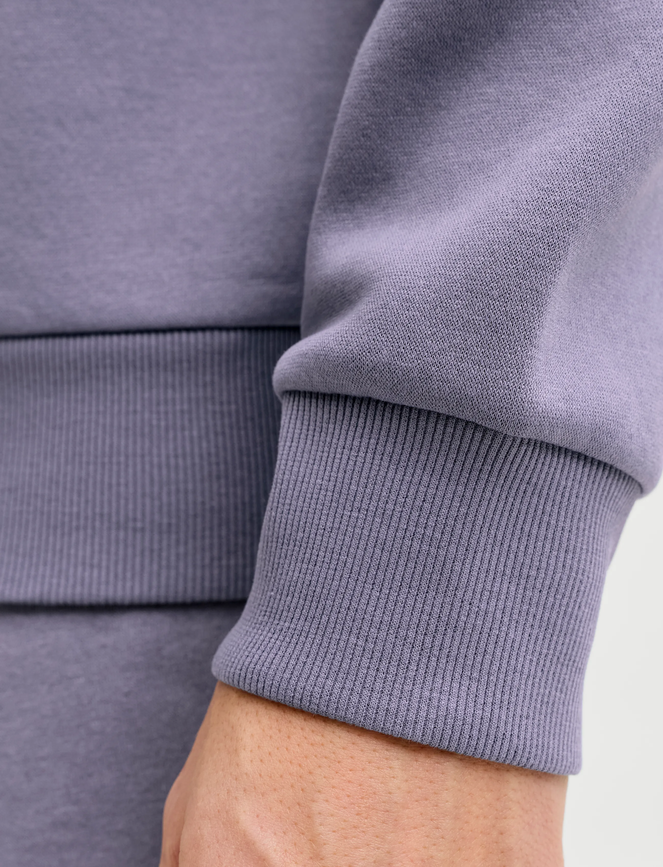 JJ REBEL - JREBREBEL LOGO SWEAT HOOD NOOS - folkstone gray - 5