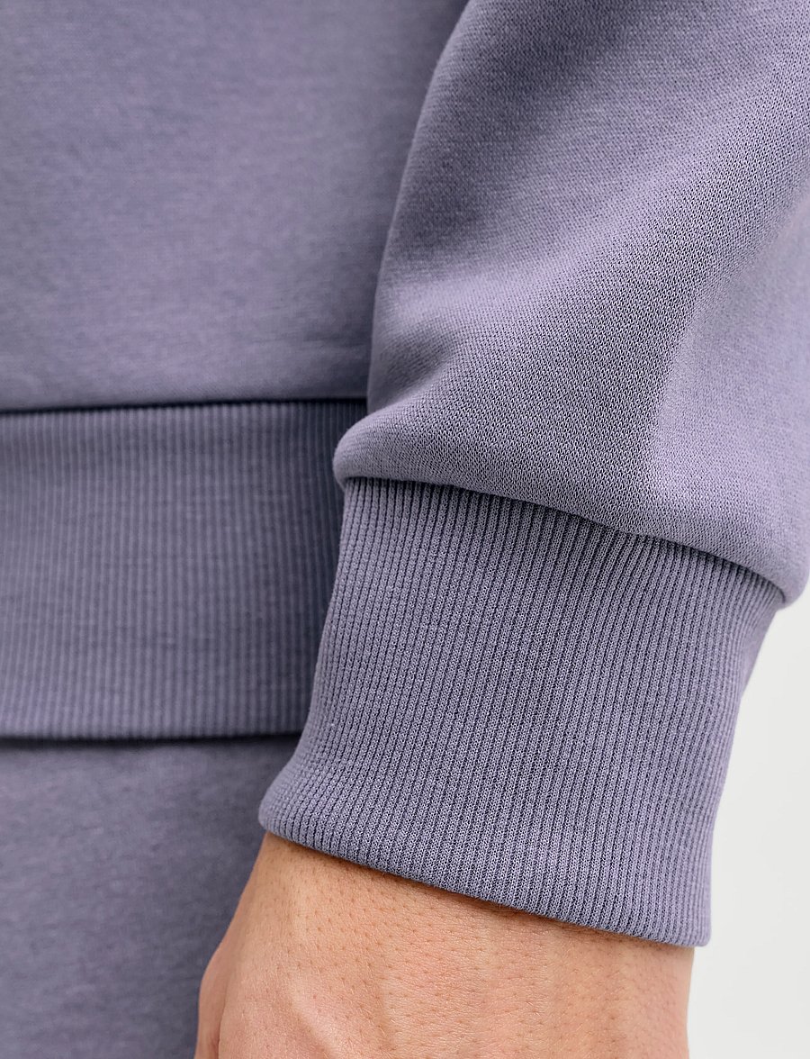 JJ REBEL - JREBREBEL LOGO SWEAT HOOD NOOS - folkstone gray - 5