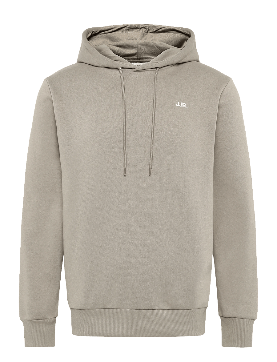 JJ REBEL - JREBREBEL LOGO SWEAT HOOD NOOS - roasted cashew - 1