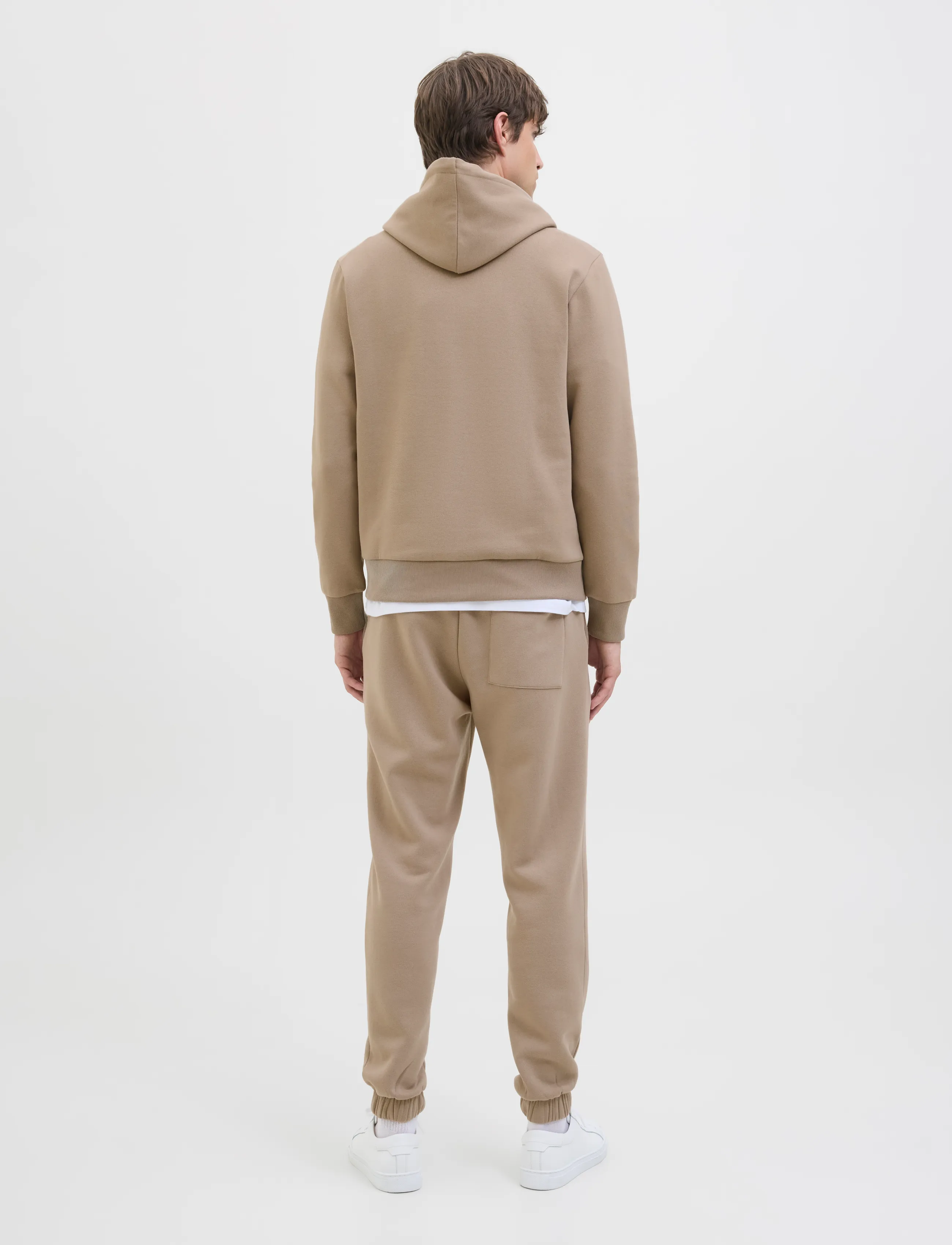 JJ REBEL - JREBREBEL LOGO SWEAT HOOD NOOS - roasted cashew - 3
