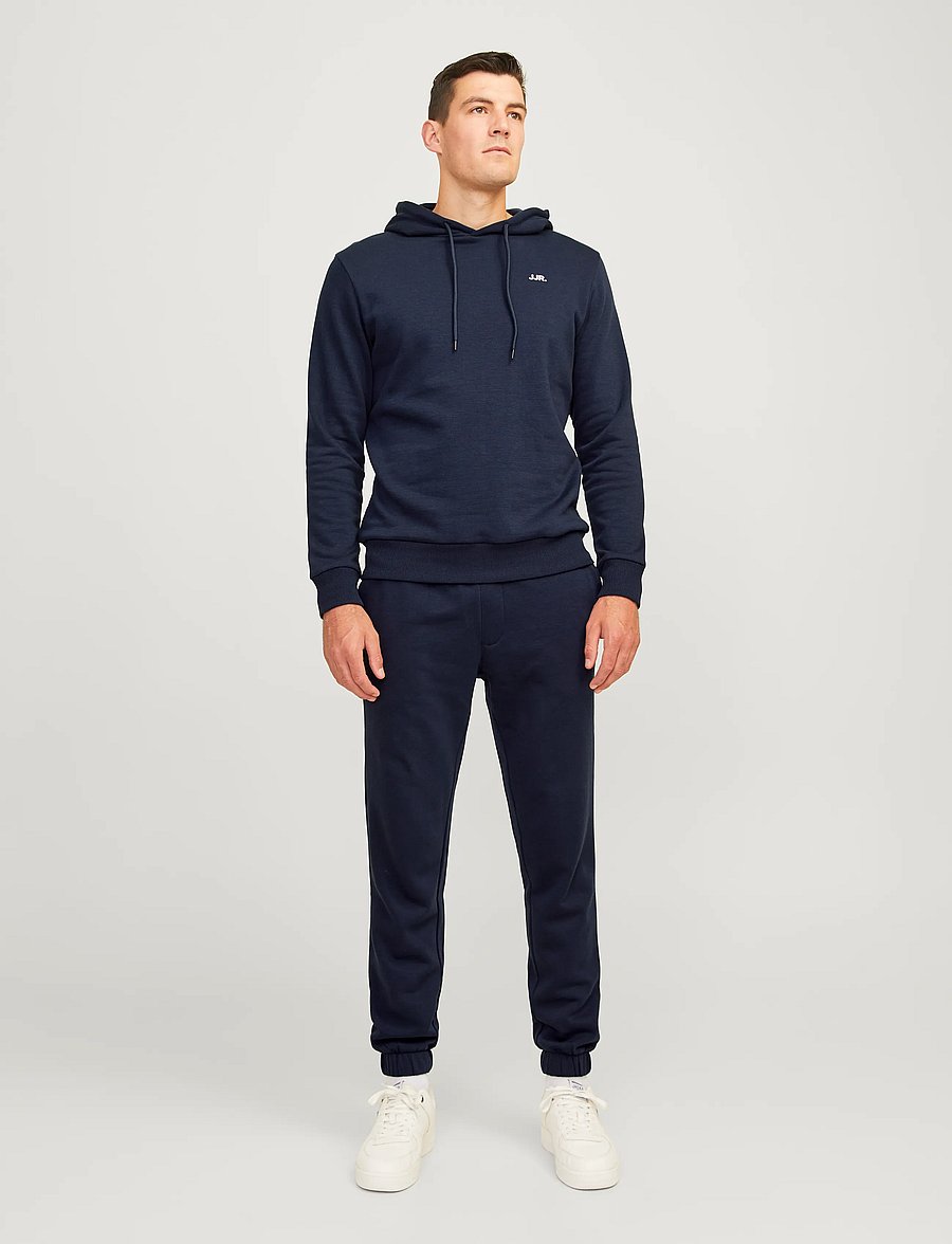 JJ REBEL - JREBREBEL LOGO SWEAT HOOD NOOS - sky captain - 4