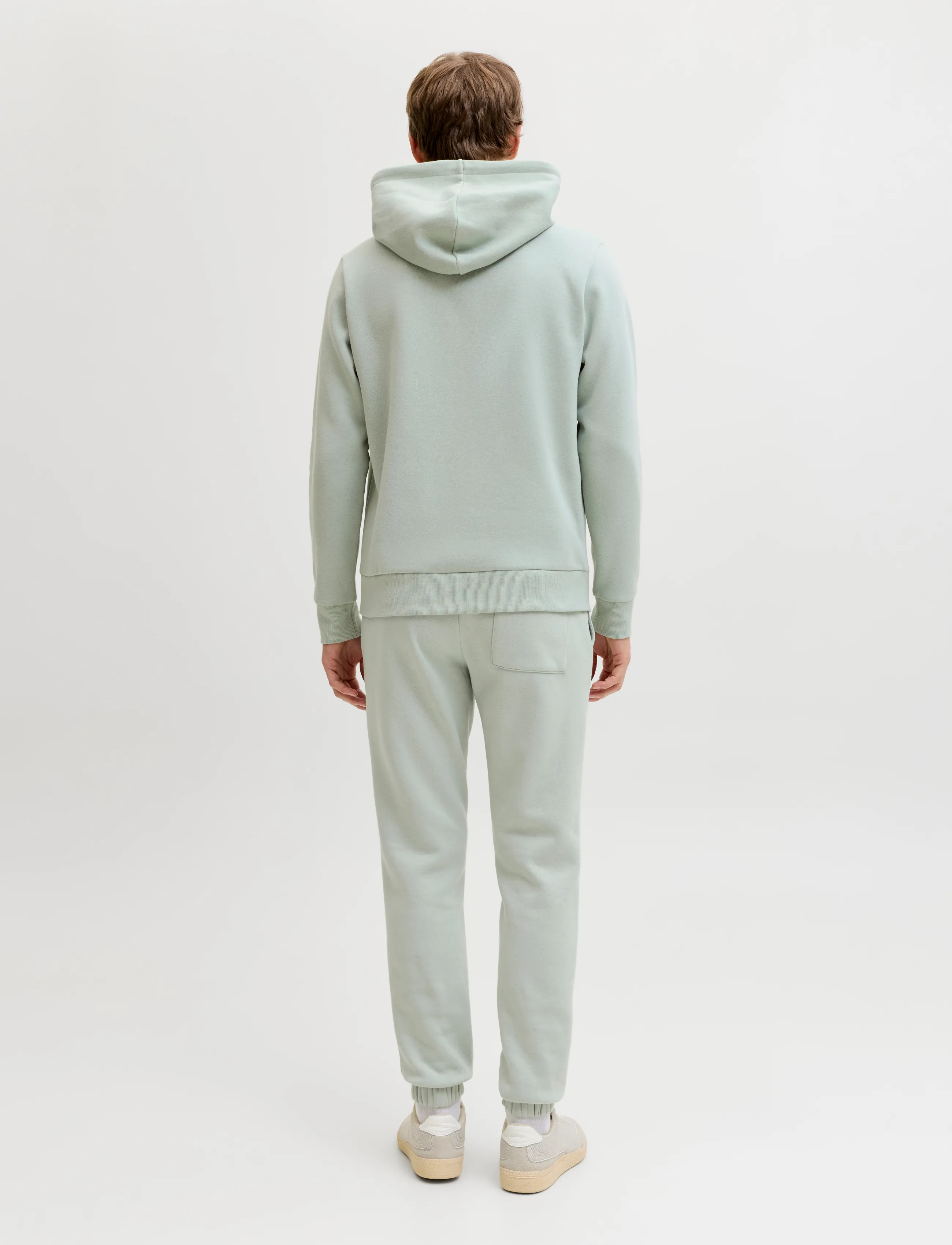 JJ REBEL - JREBGORM REG REBEL LOGO SWEAT PANTS NOOS - madalaimad hinnad - aqua gray - 3