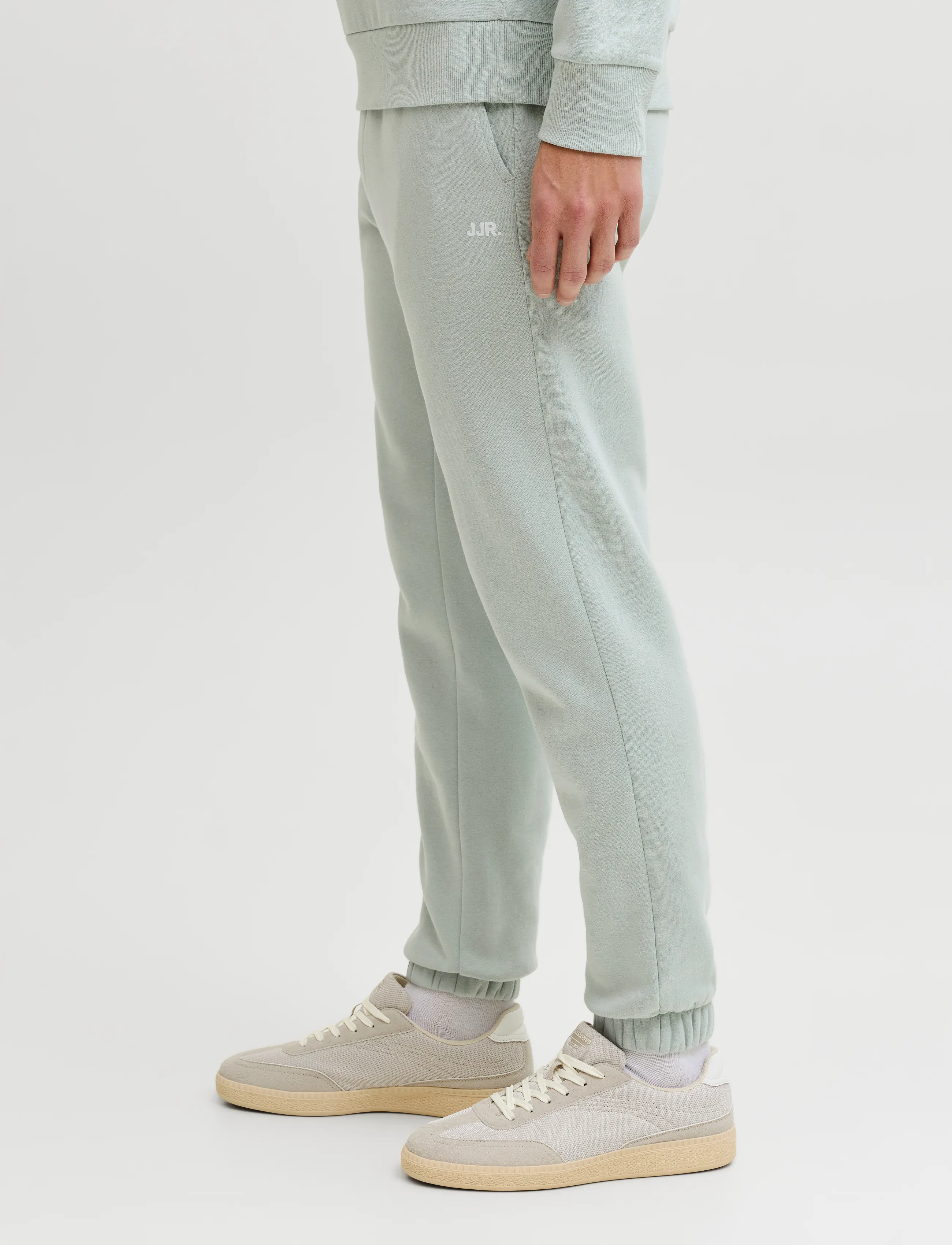 JJ REBEL JREBGORM REG REBEL LOGO SWEAT PANTS NOOS - Jogginghosen - AQUA GRAY / blue