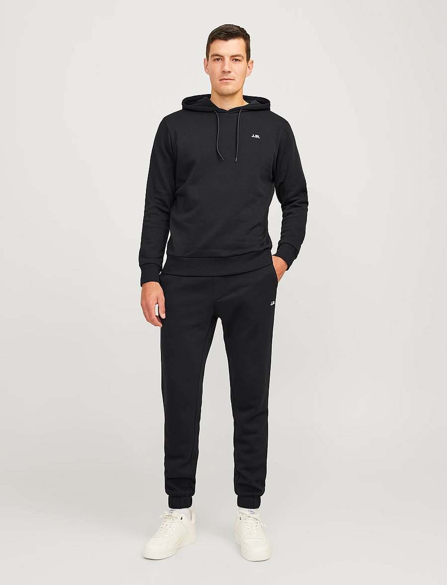 JJ REBEL - JREBGORM REG REBEL LOGO SWEAT PANTS NOOS - black - 4