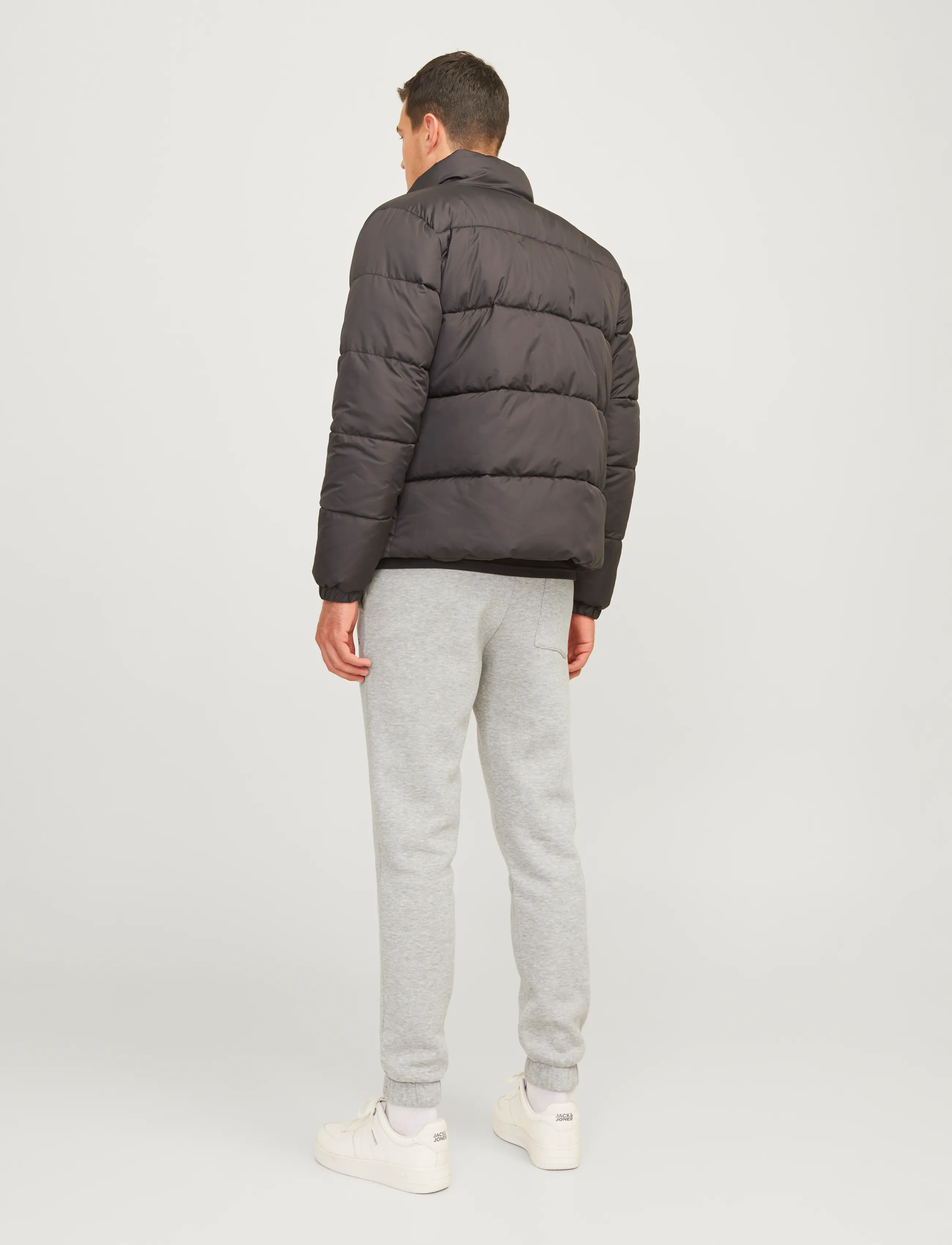 JJ REBEL - JREBGORM REG REBEL LOGO SWEAT PANTS NOOS - laveste priser - light grey melange - 3