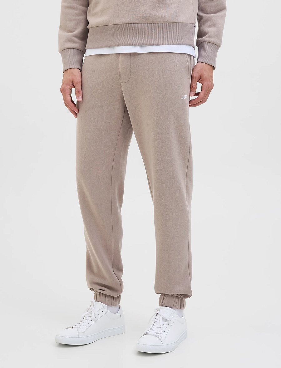 JJ REBEL - JREBGORM REG REBEL LOGO SWEAT PANTS NOOS - roasted cashew - 0