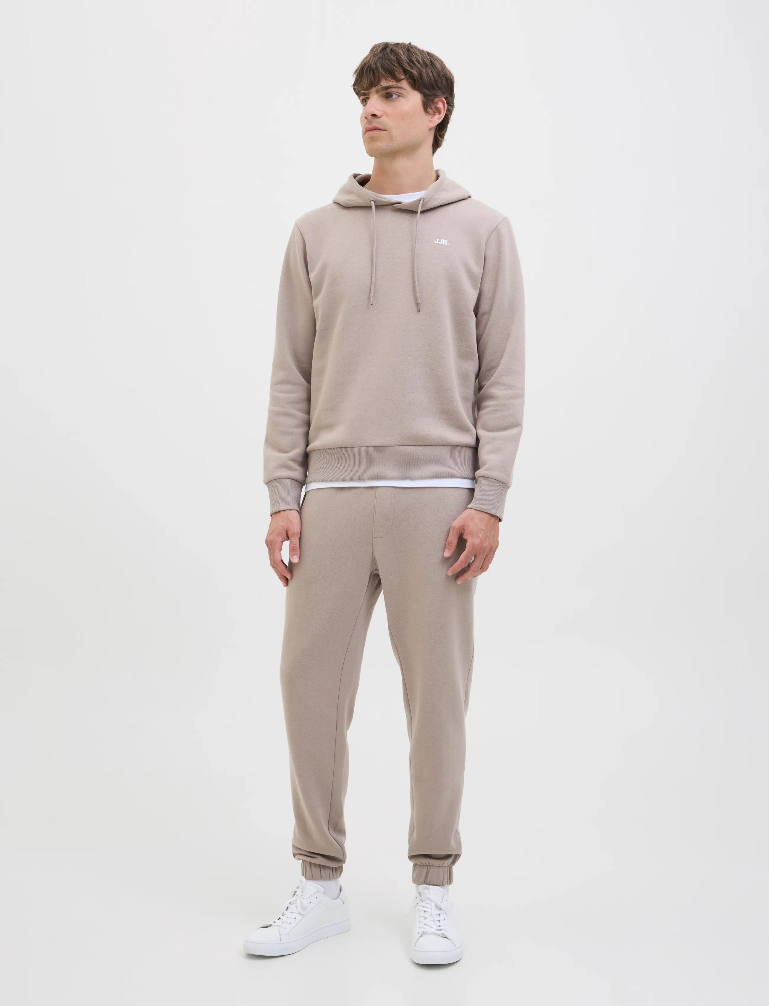 JJ REBEL - JREBGORM REG REBEL LOGO SWEAT PANTS NOOS - roasted cashew - 4
