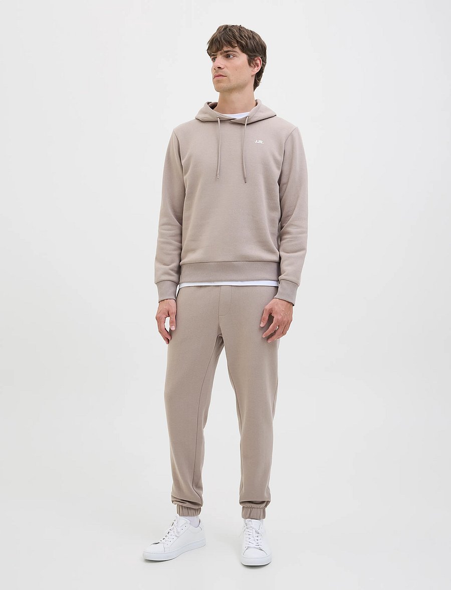 JJ REBEL - JREBGORM REG REBEL LOGO SWEAT PANTS NOOS - roasted cashew - 4