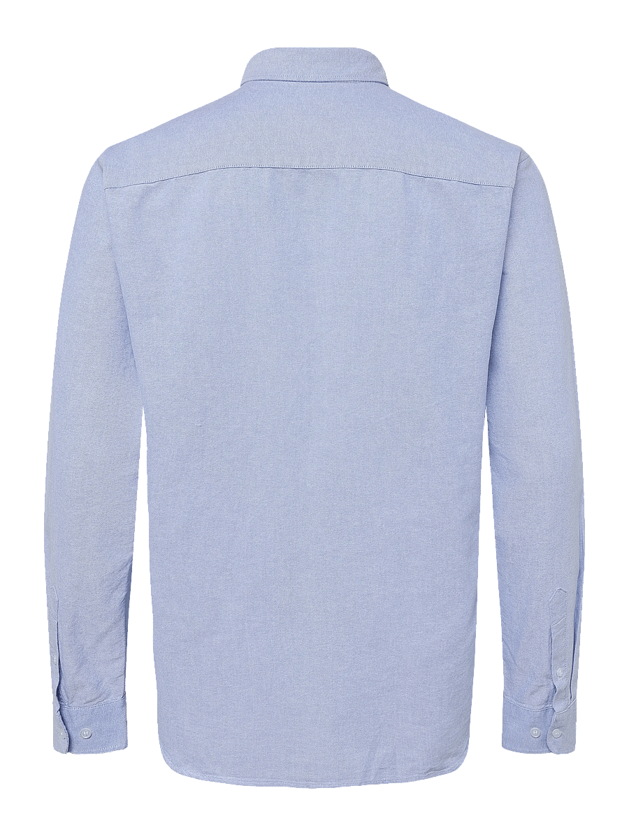 JJ REBEL - JREBOSCAR SHIRT LS NOOS - cashmere blue - 2