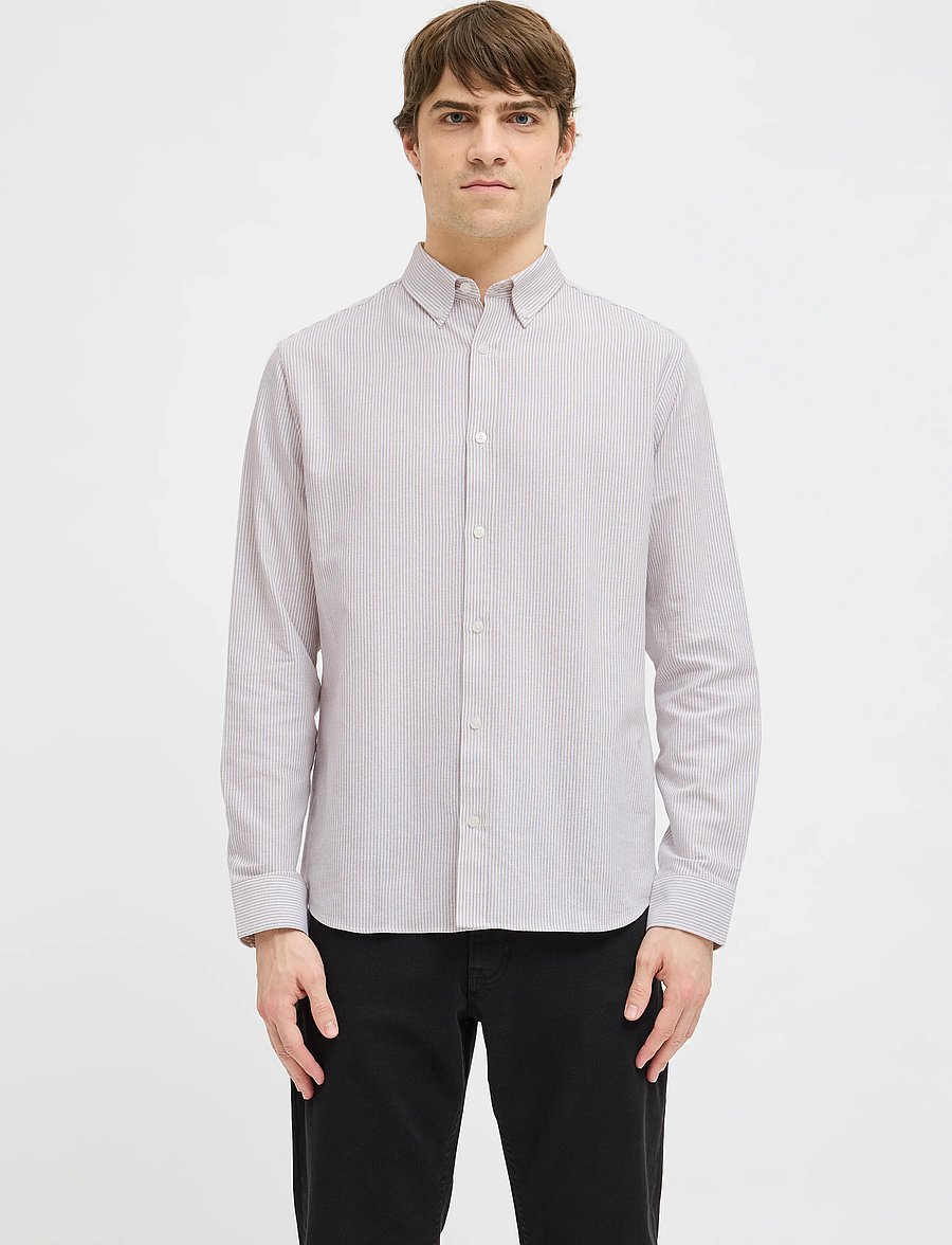 JJ REBEL - JREBOSCAR SHIRT LS NOOS - crockery - 0