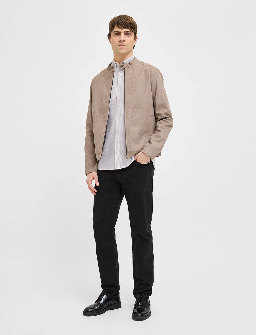 JJ REBEL - JREBOSCAR SHIRT LS NOOS - crockery - 4
