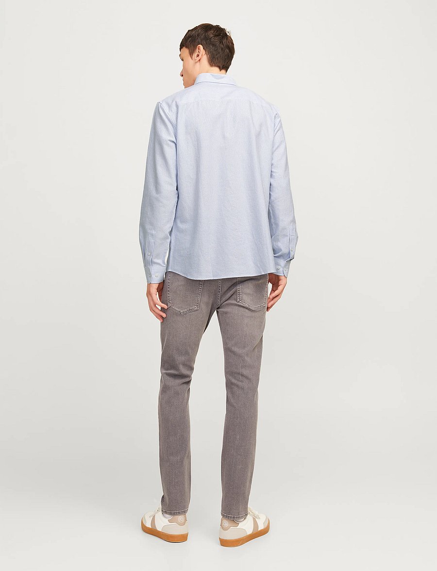 JJ REBEL - JREBOSCAR SHIRT LS NOOS - infinity - 3