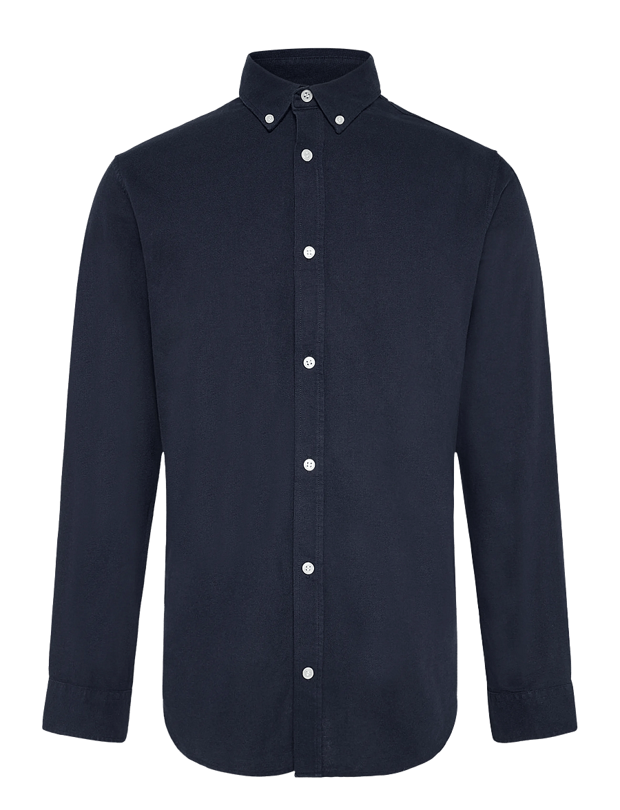 JJ REBEL - JREBOSCAR SHIRT LS NOOS - navy blazer - 1