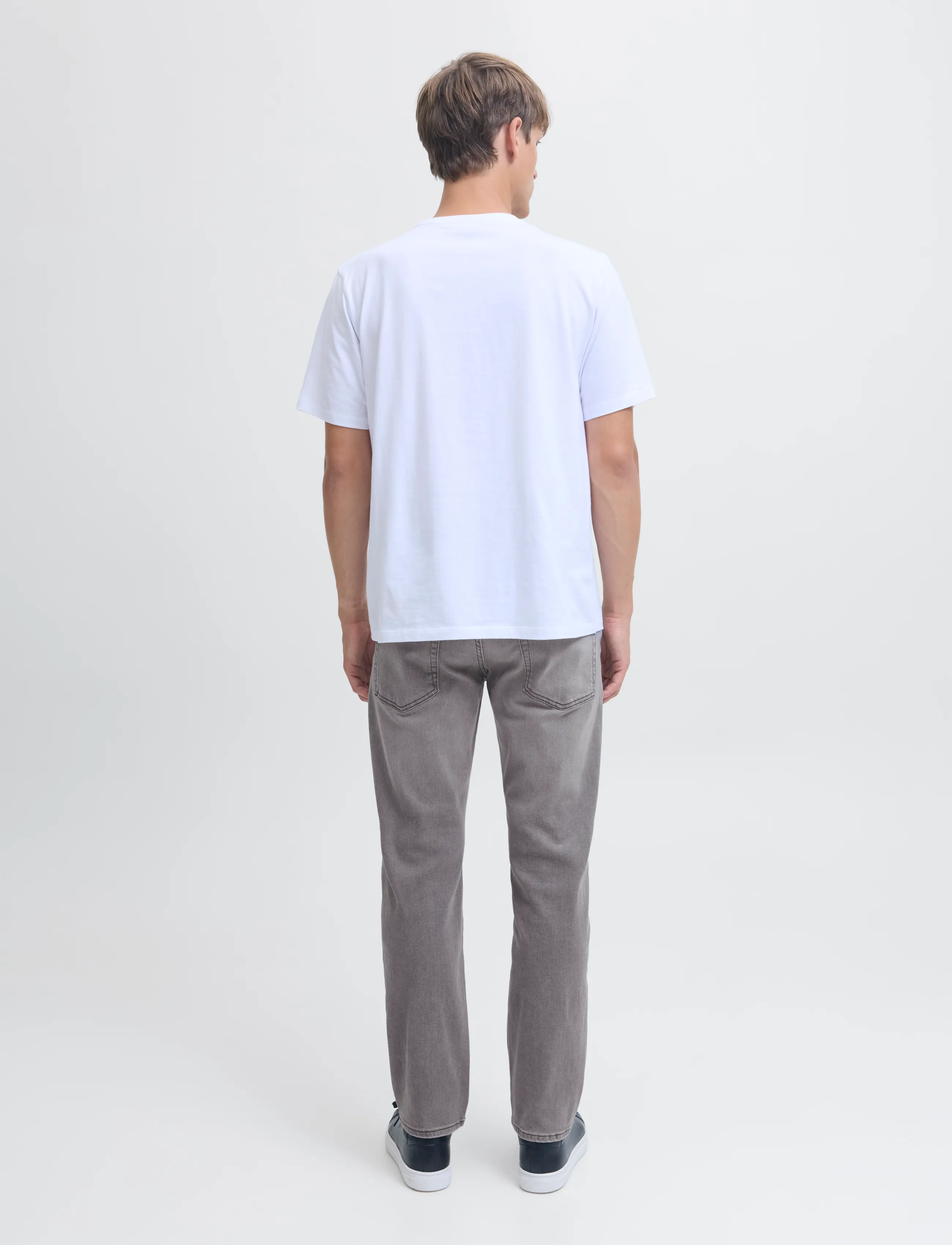 JJ REBEL - JREBADAM JJCRAFT AT 454 NOOS - bukser & jeans - grey denim - 3