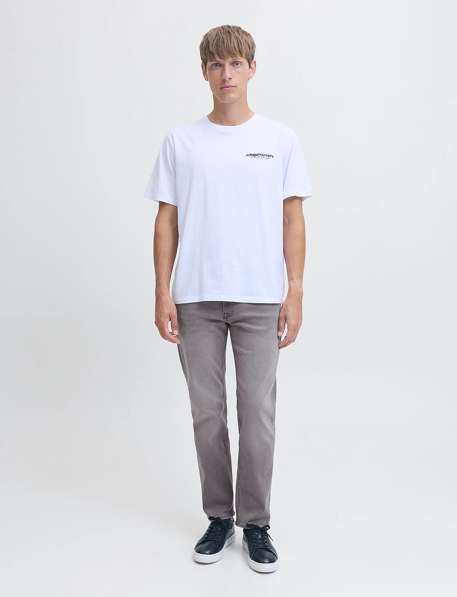 JJ REBEL - JREBADAM JJCRAFT AT 454 NOOS - grey denim - 4