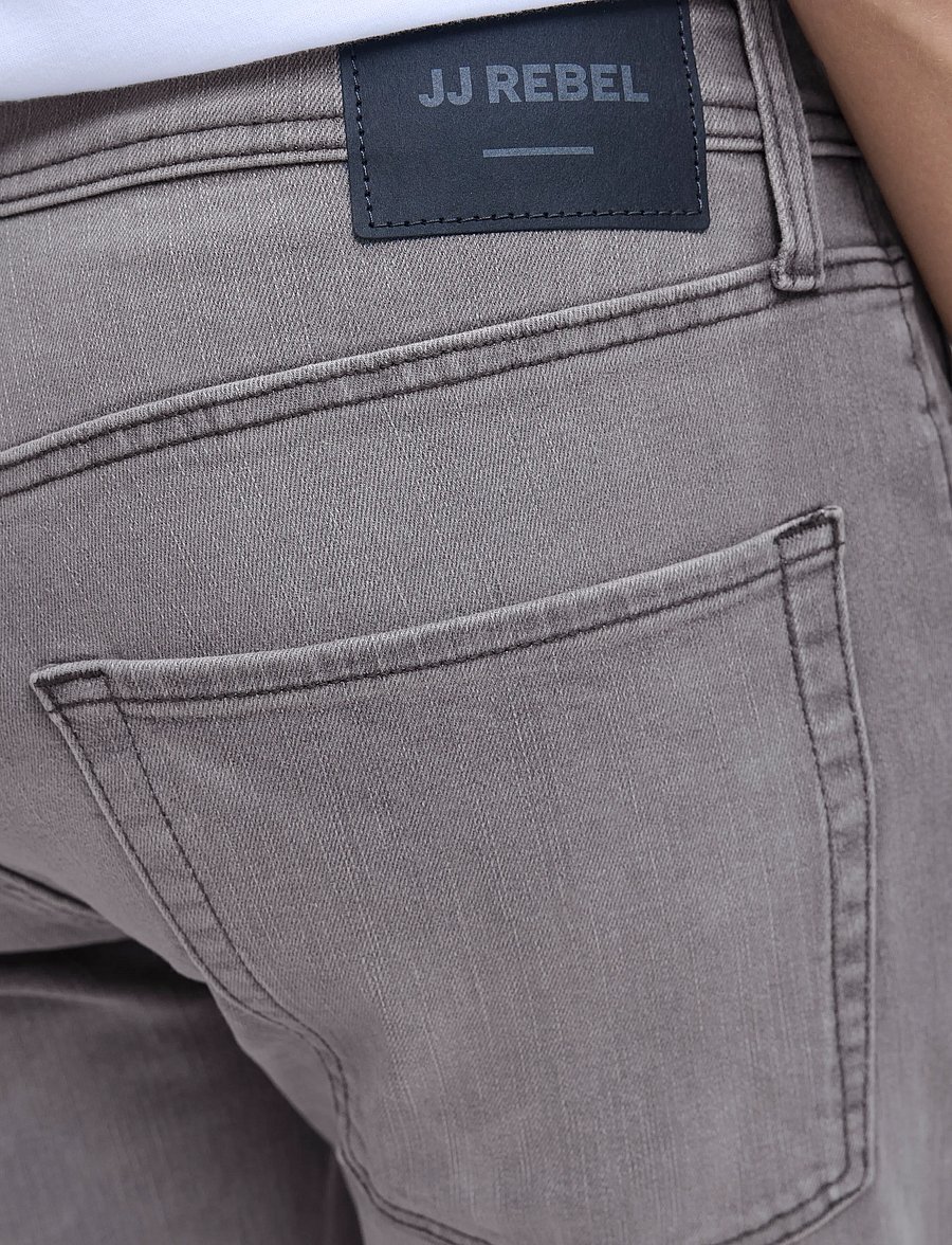 JJ REBEL - JREBADAM JJCRAFT AT 454 NOOS - grey denim - 5