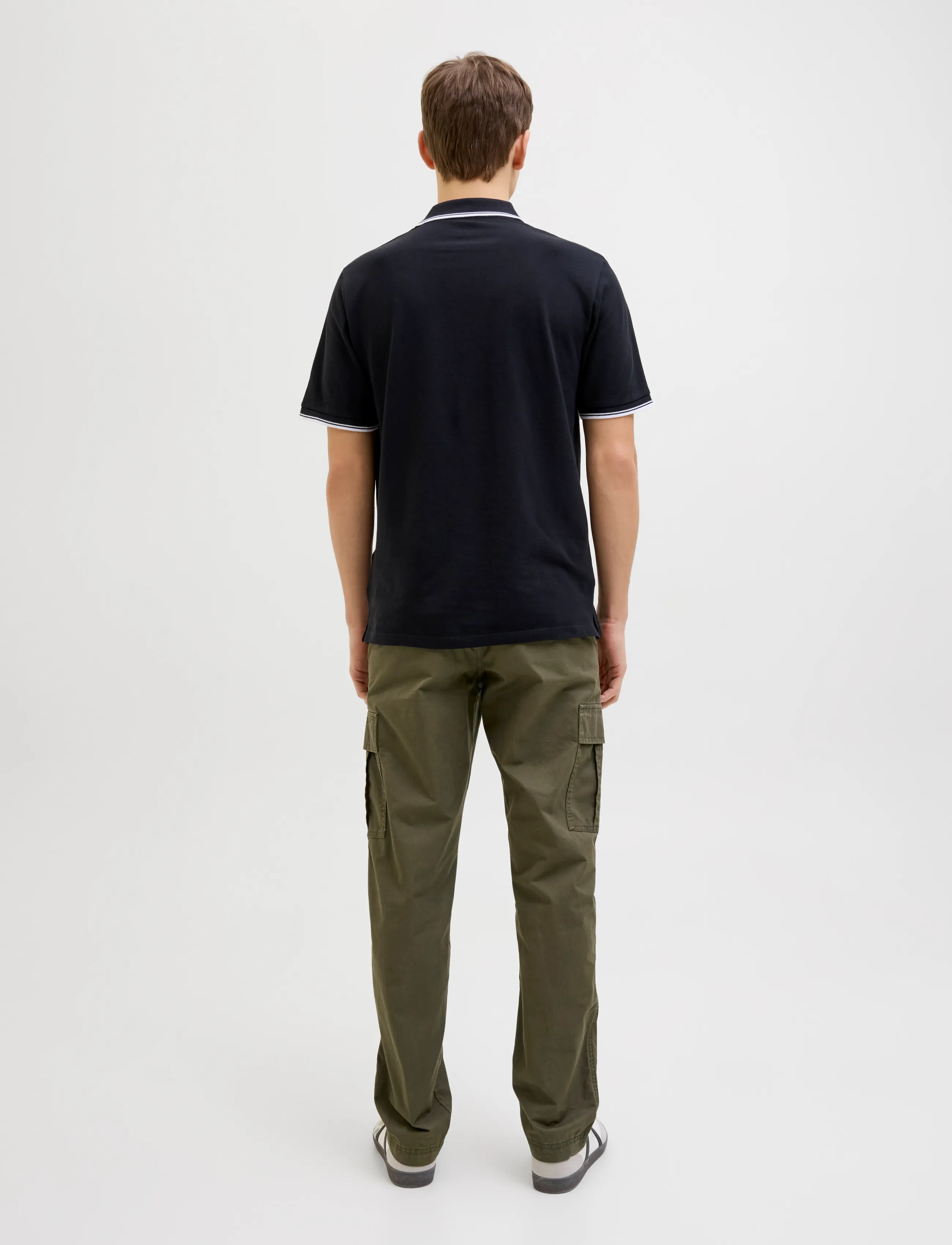 JJ REBEL - JREBCARLOS LOOSE REBEL CARGO - laveste priser - olive night - 3