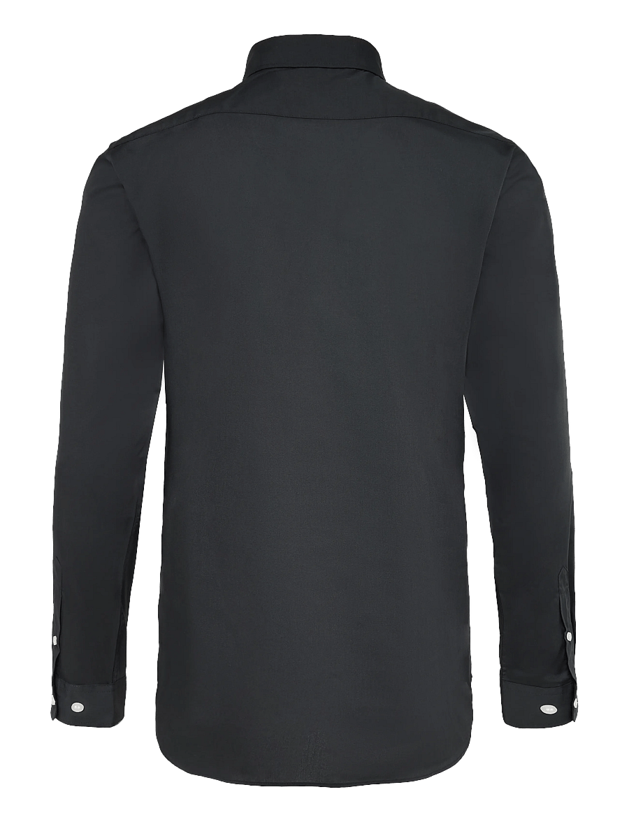 JJ REBEL - JREBGAVIN SOLID SHIRT LS NOOS - black - 2