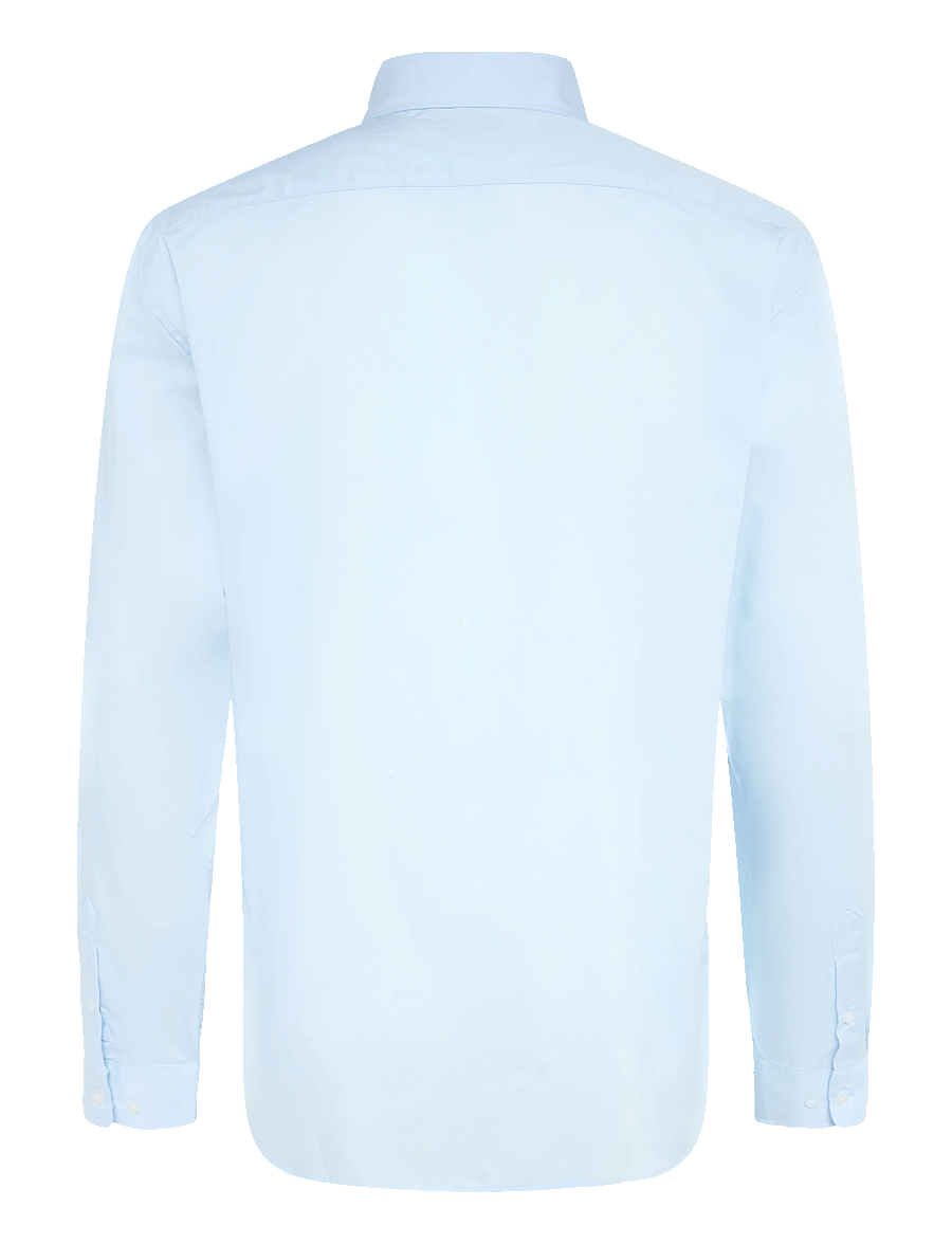 JJ REBEL - JREBGAVIN SOLID SHIRT LS NOOS - cashmere blue - 2